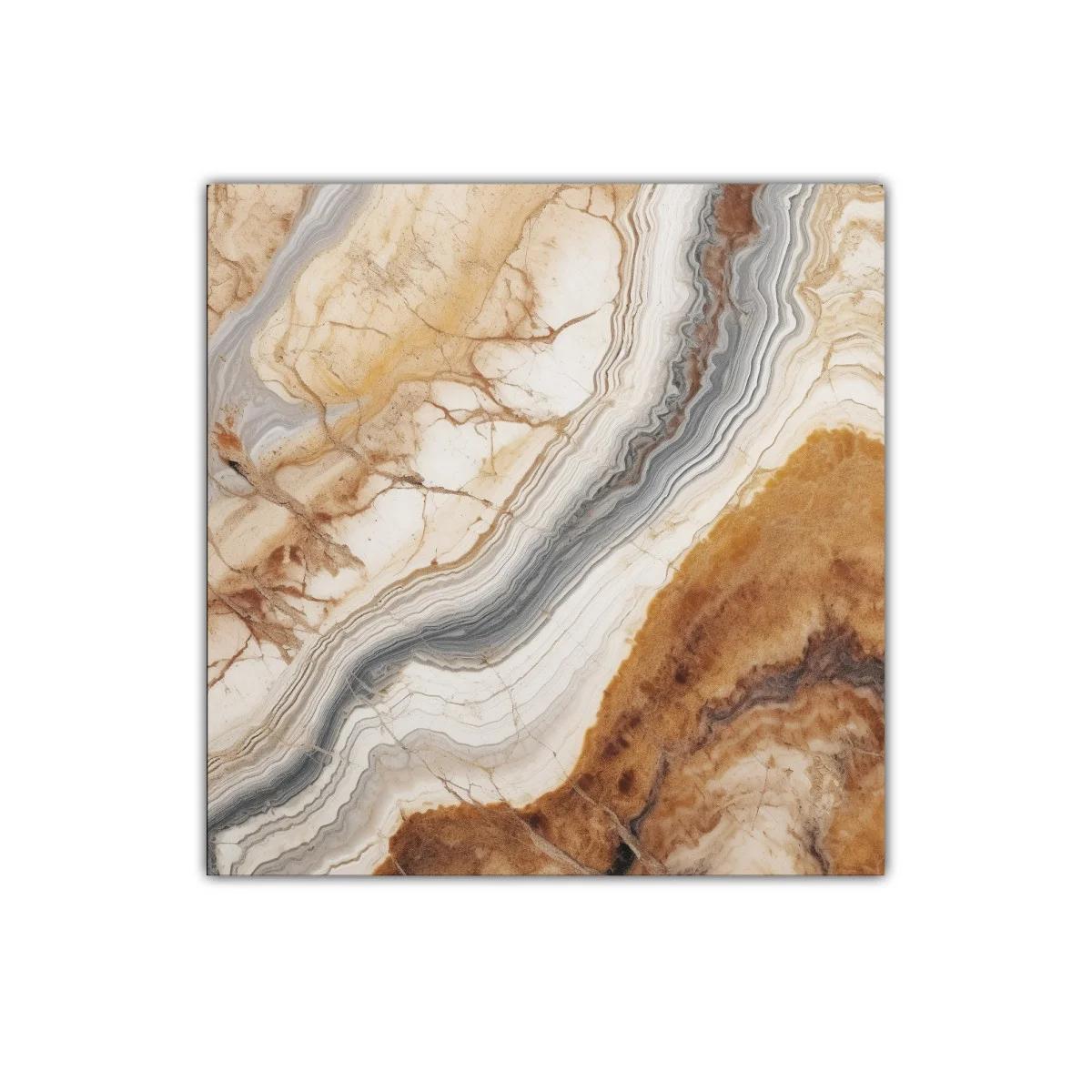 Cuadro decorativo con textura natural y tonos cálidos