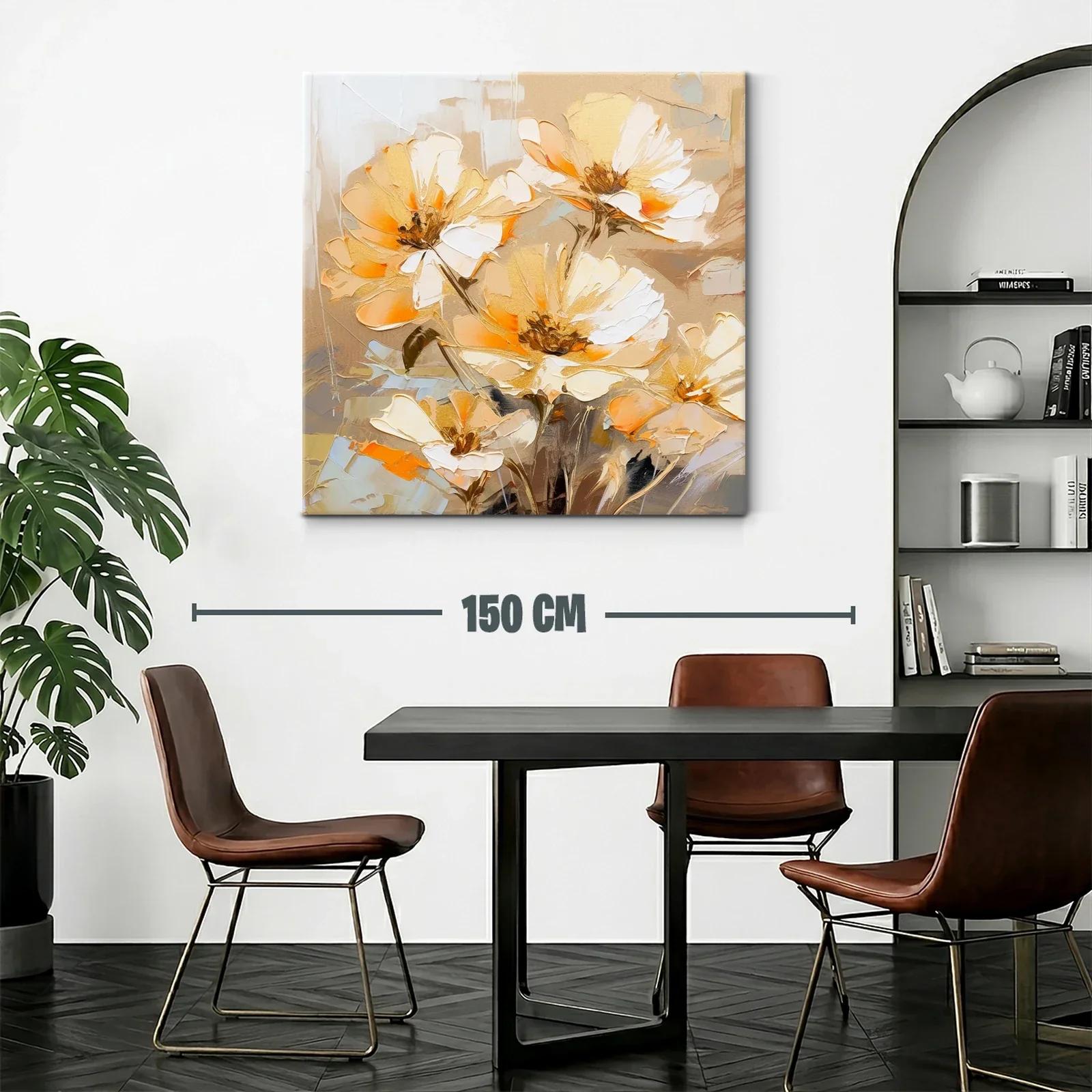 Flores luminosas en tonos cálidos y suaves — miniatura 2