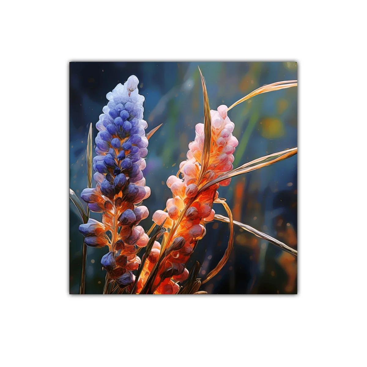 Elegancia natural de flores en tonalidades cálidas y frías — imagen principal