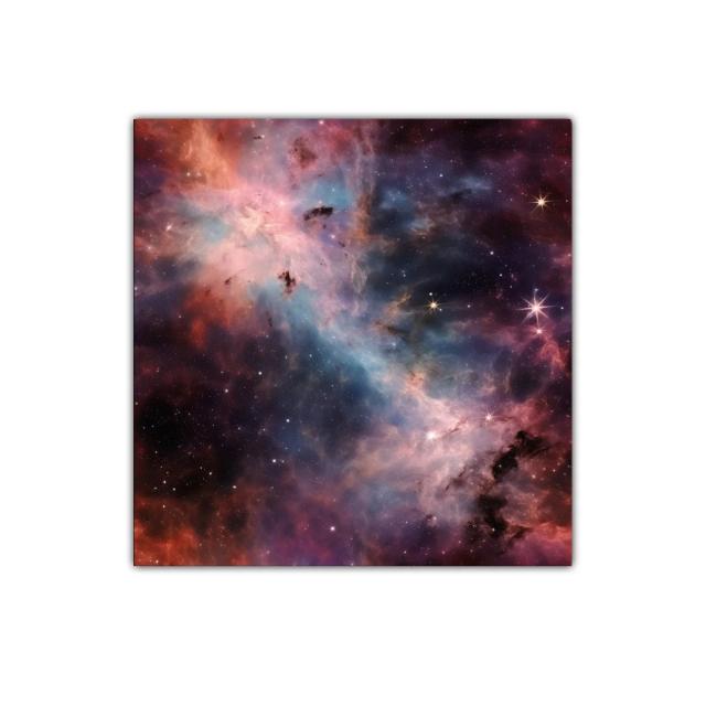 Cielo Cósmico con Nebulosas y Estrellas Brillantes