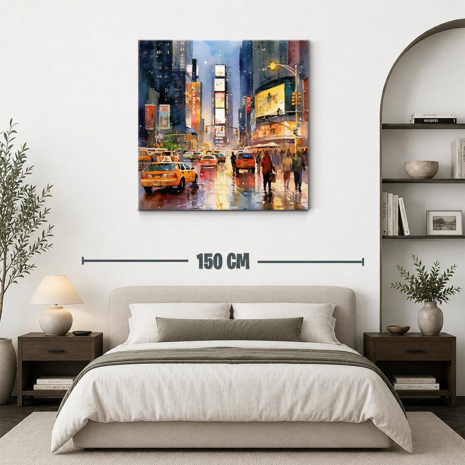 Atardecer en la ciudad con luces y movimiento urbano — miniatura 3