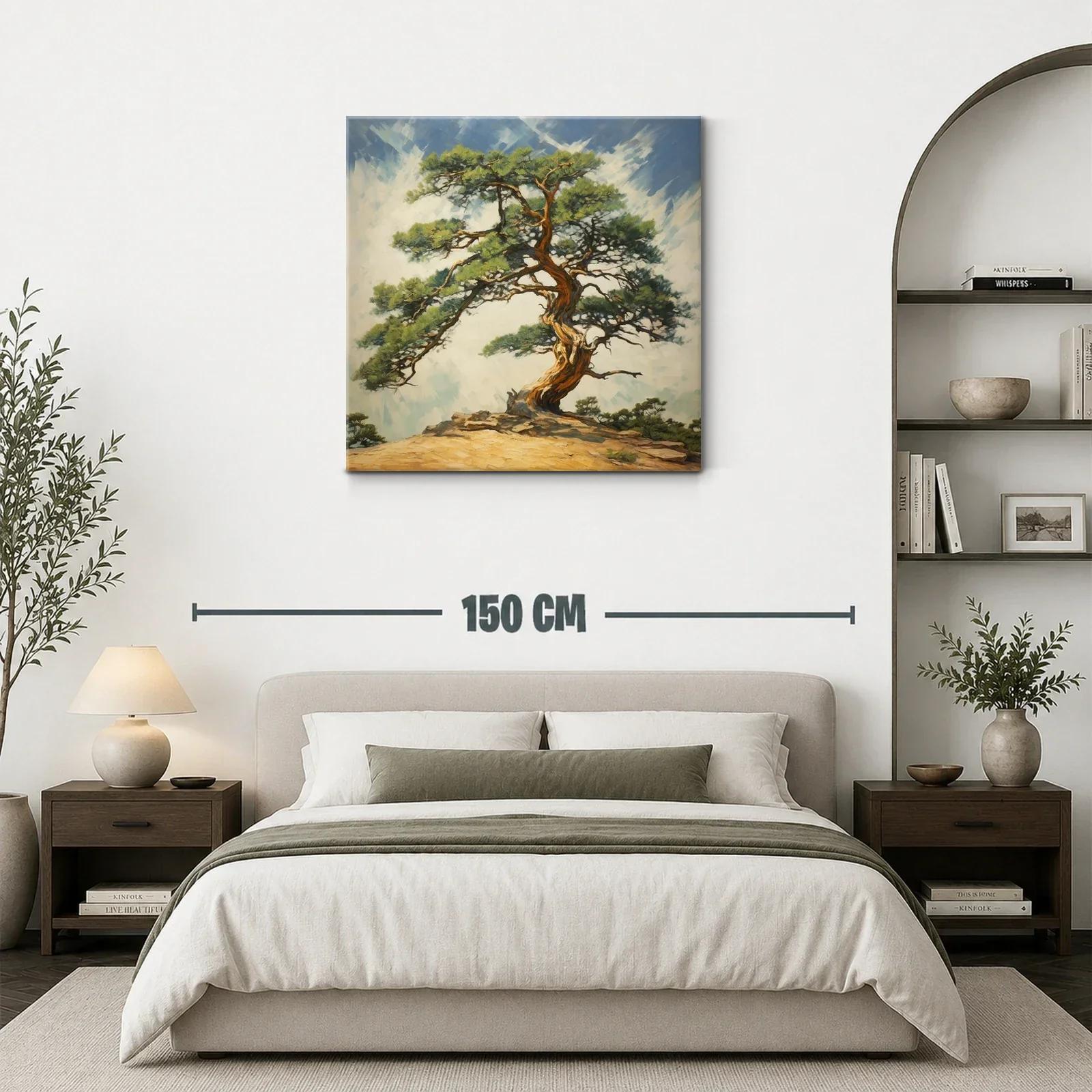 Árbol centenario en paisaje sereno y natural — miniatura 3