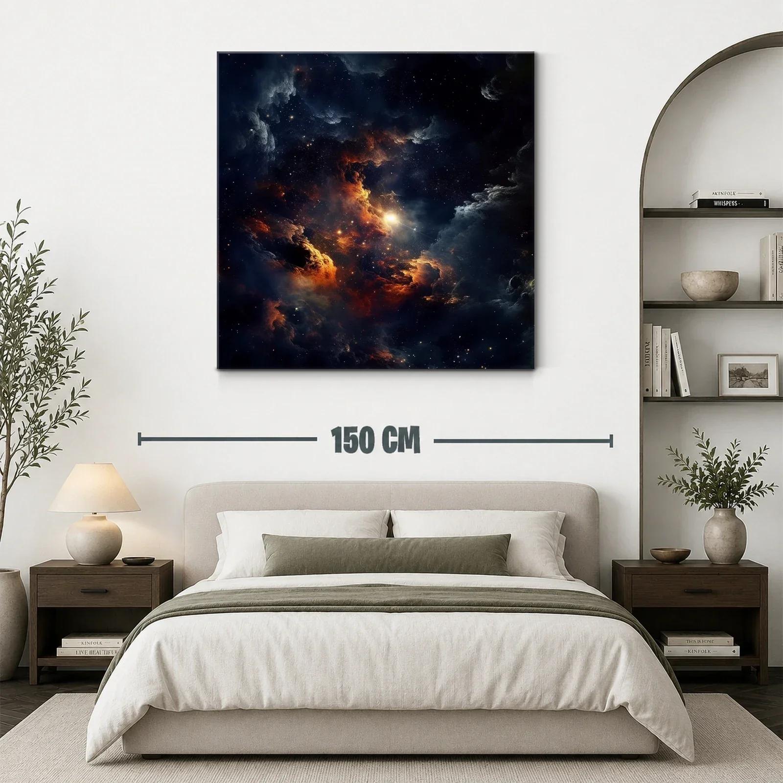 Cuadro Cósmico con Nebulosas y Estrellas Brillantes — miniatura 3