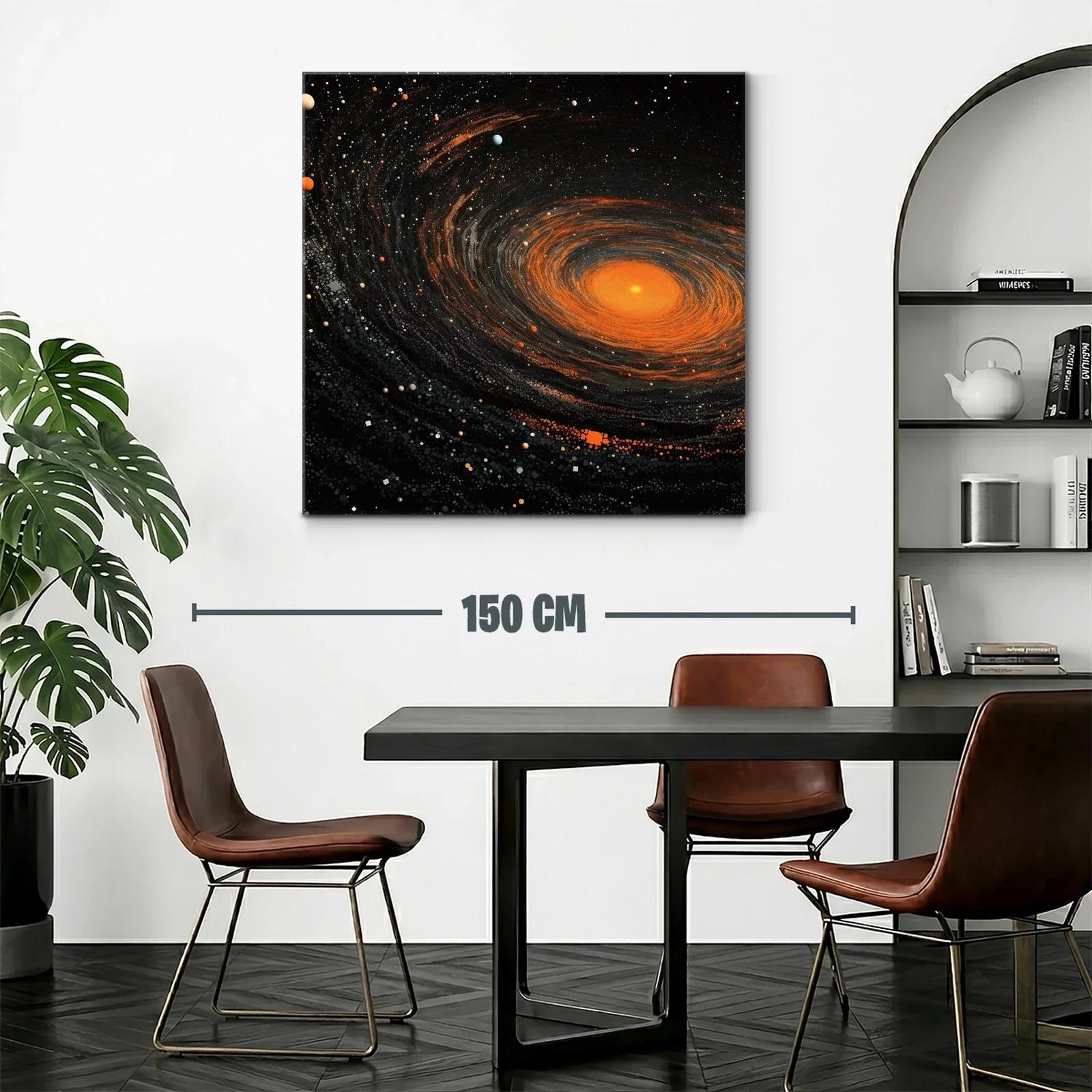 Galaxia Espiral con Luminiscencia Cálida — miniatura 2