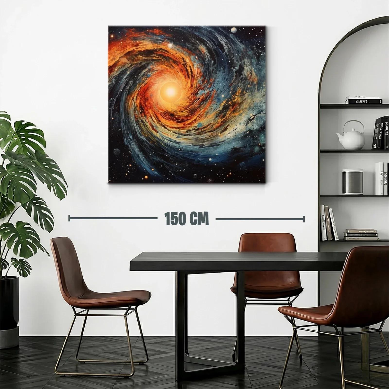 Espiral Cósmico con Luz Central y Estrellas — miniatura 2
