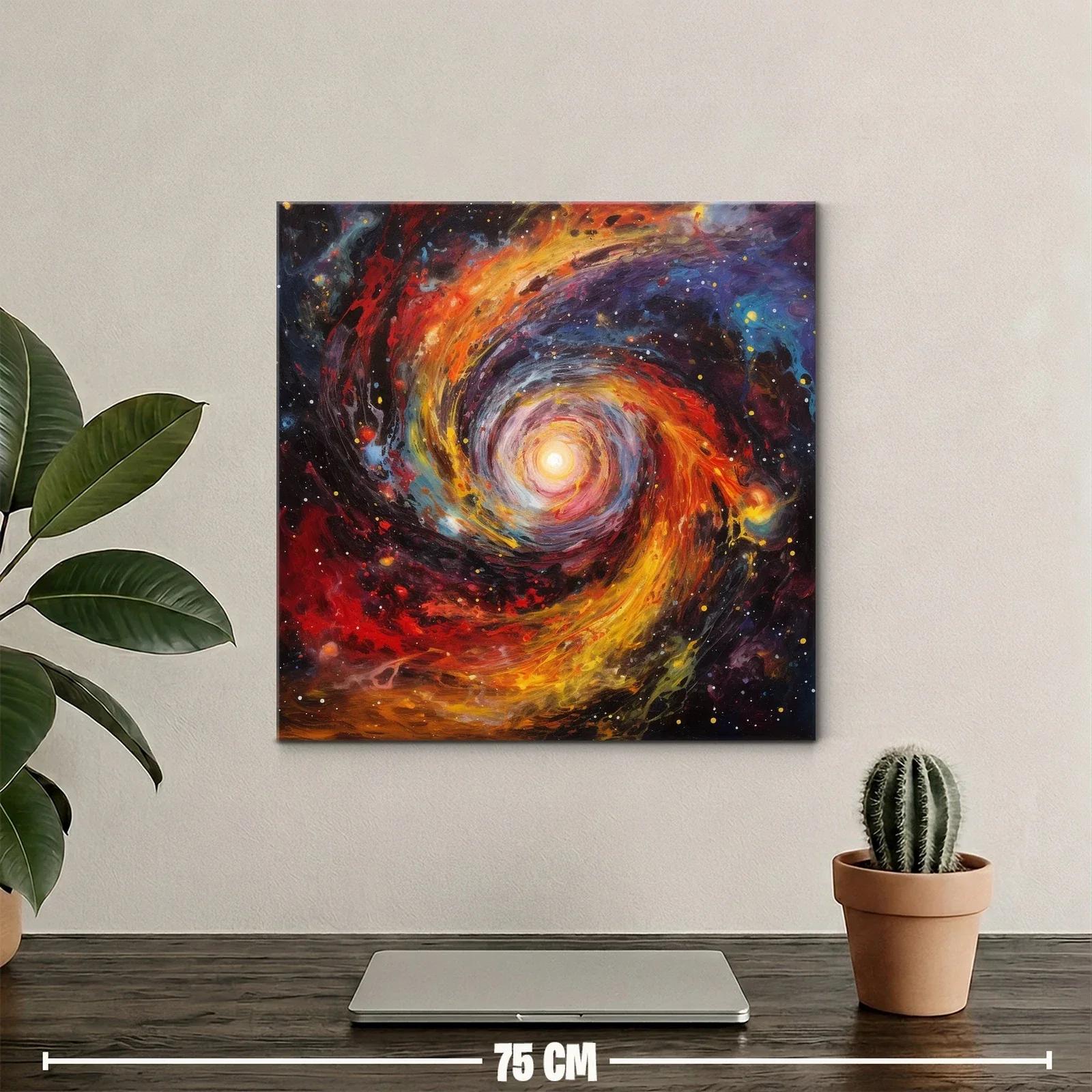 Tormenta de luz en espiral cósmica vibrante — miniatura 2