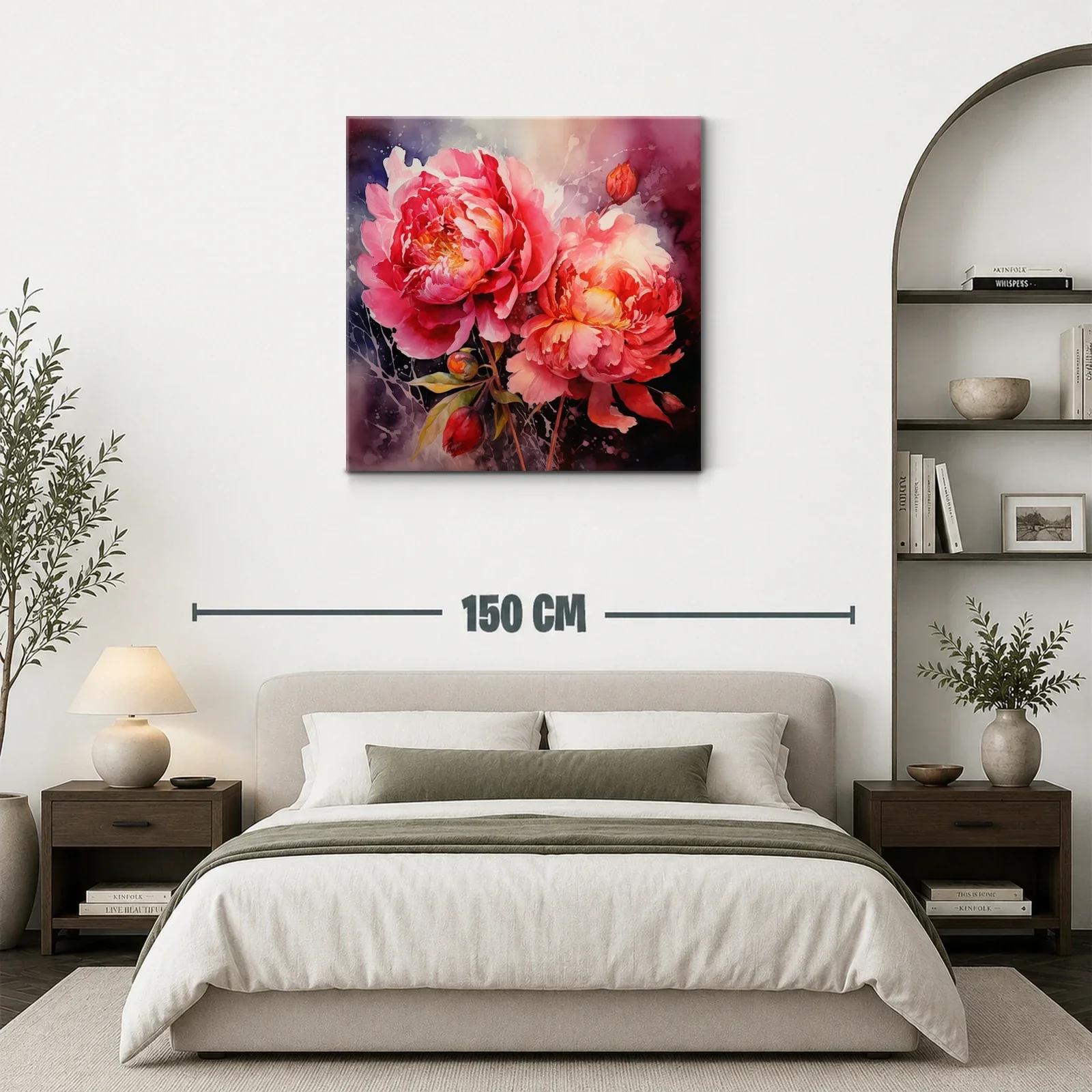 Flores vibrantes en tonos rojos y rosados llenas de vida — miniatura 3