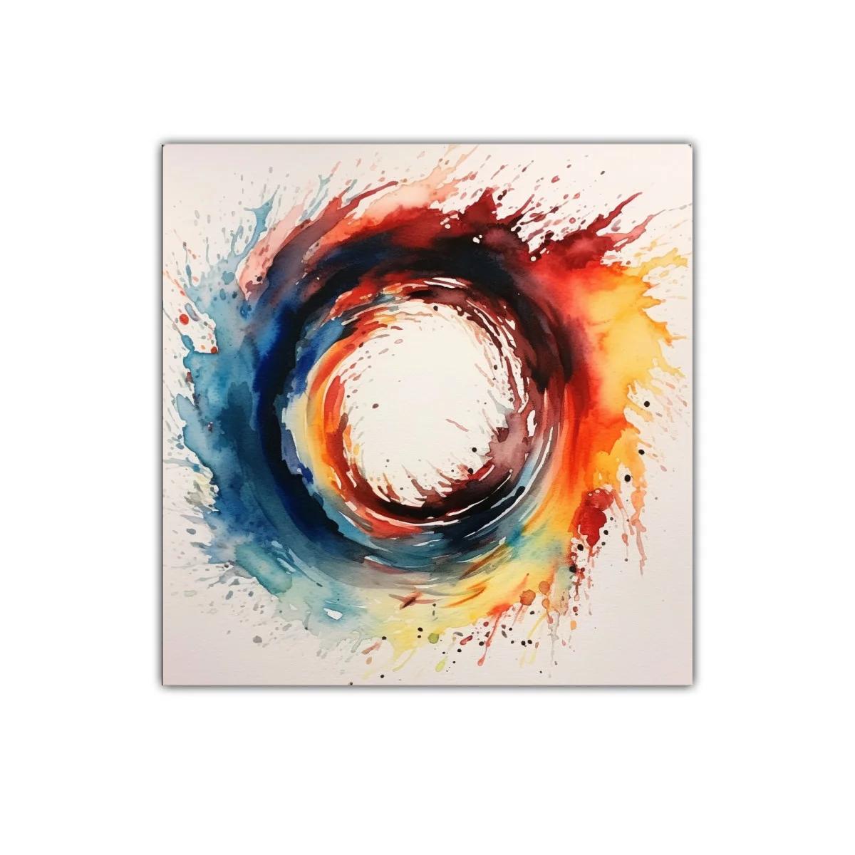 Explosión de color con energía vibrante y dinámica — miniatura 1