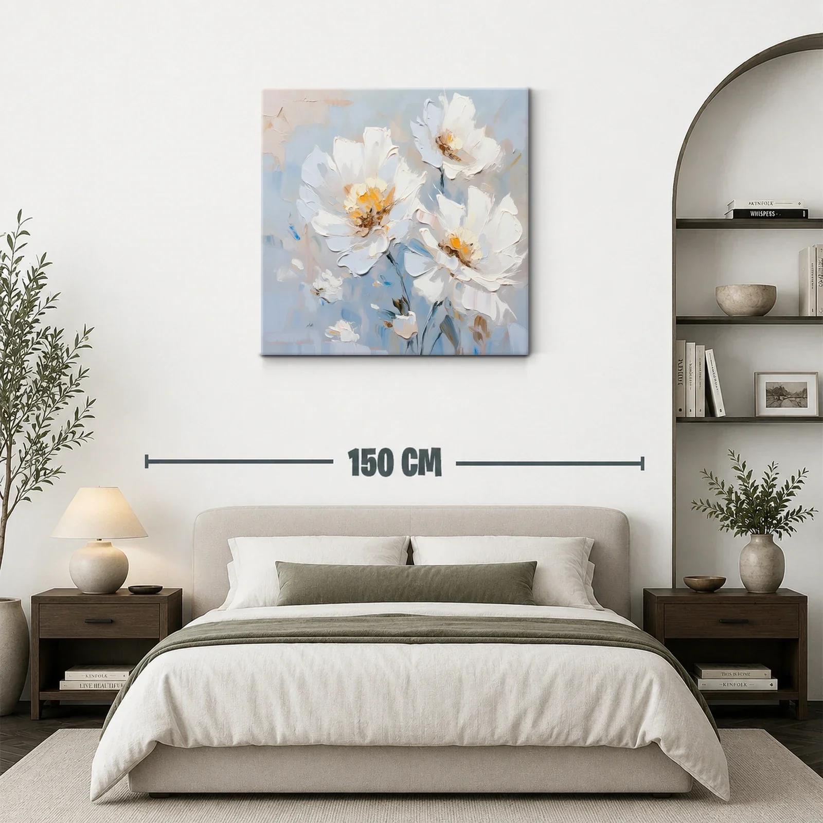 Cuadro floral con tonalidades suaves y elegantes — miniatura 3