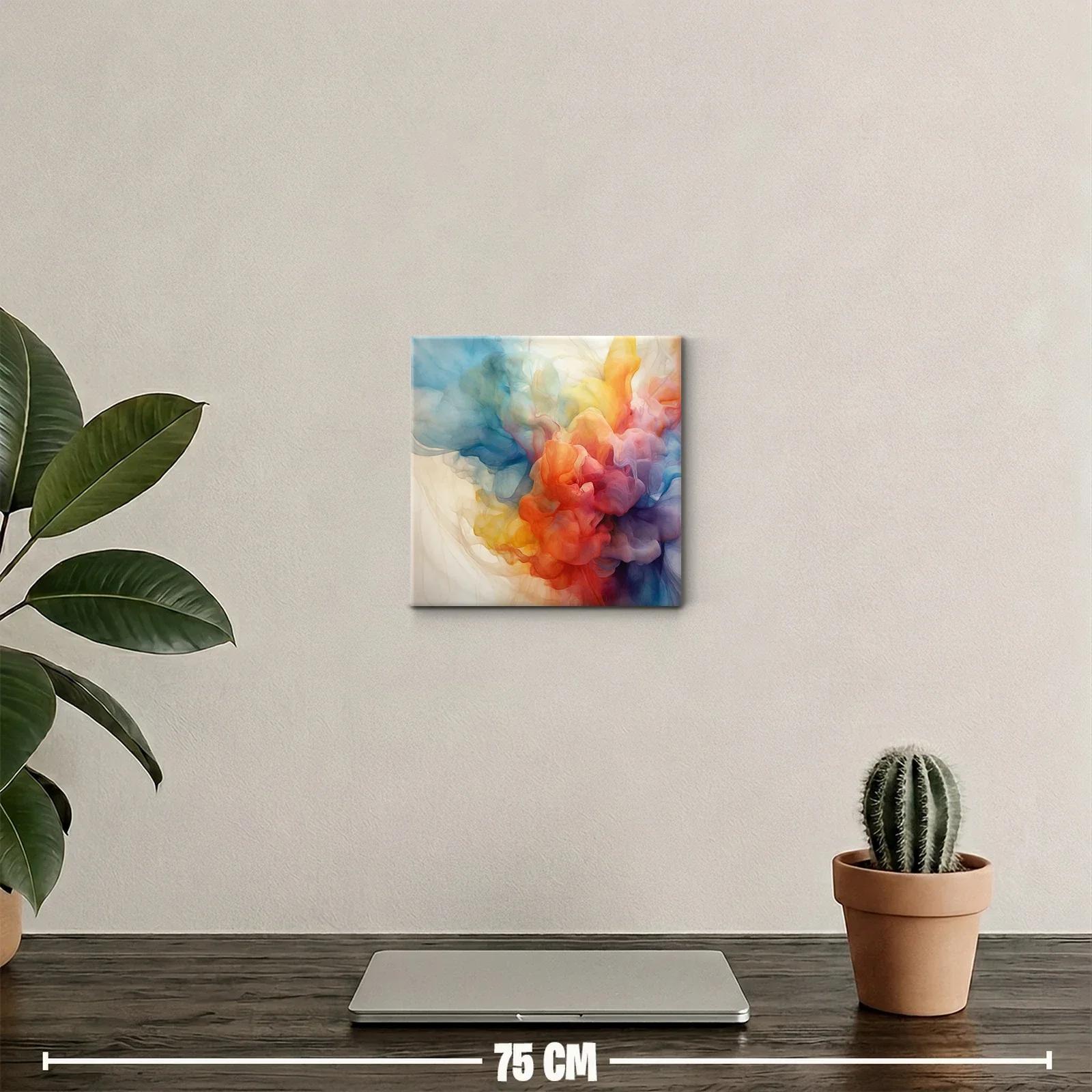 Explosión de colores abstractos vibrantes para tu espacio — miniatura 2