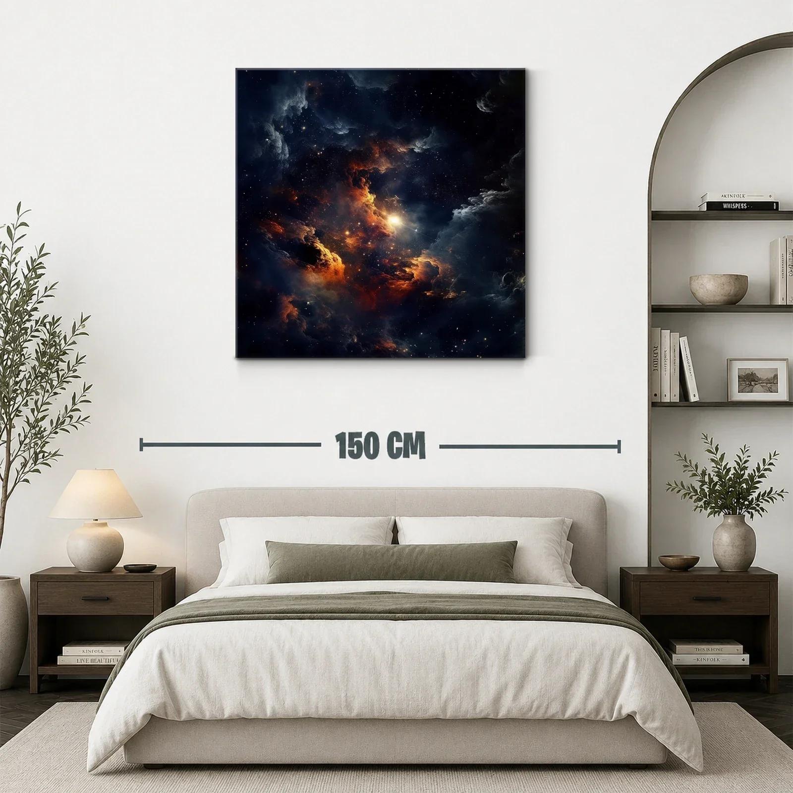 Cuadro Cósmico con Nebulosas y Estrellas Brillantes — miniatura 3