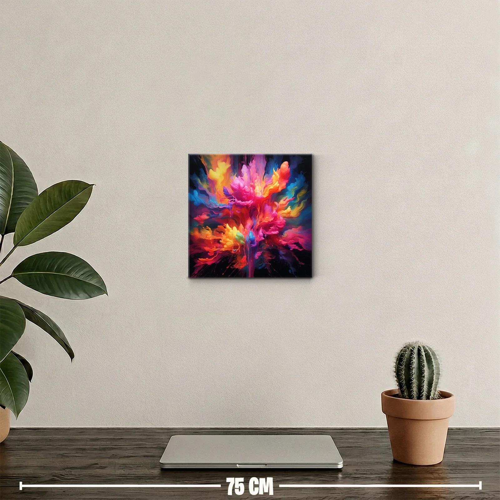 Explosión de color en movimiento vibrante y abstracto — miniatura 2