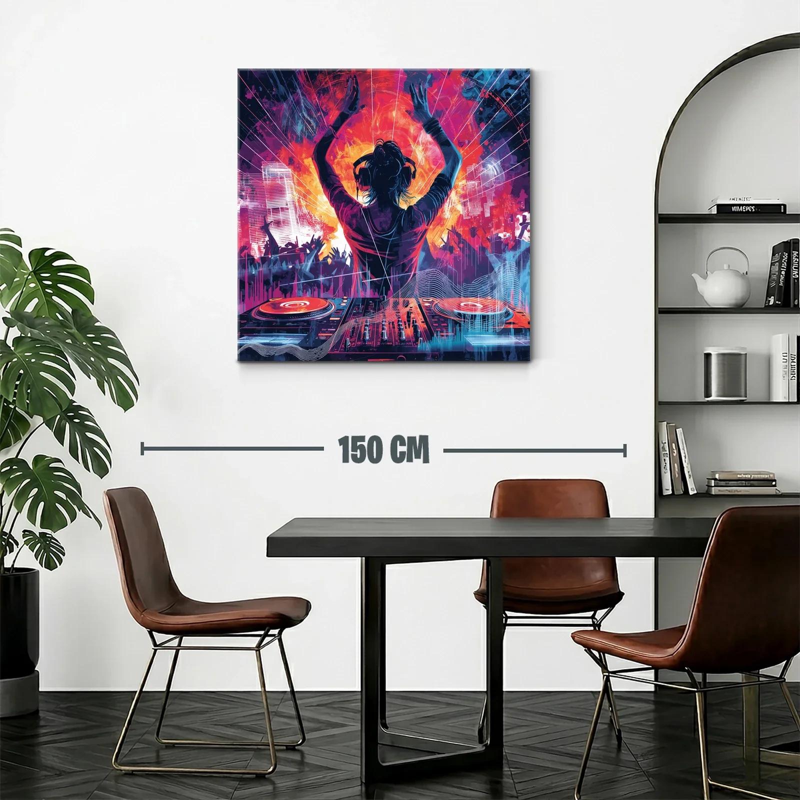 Energía Vibrante de DJ en Concierto Nocturno — miniatura 2