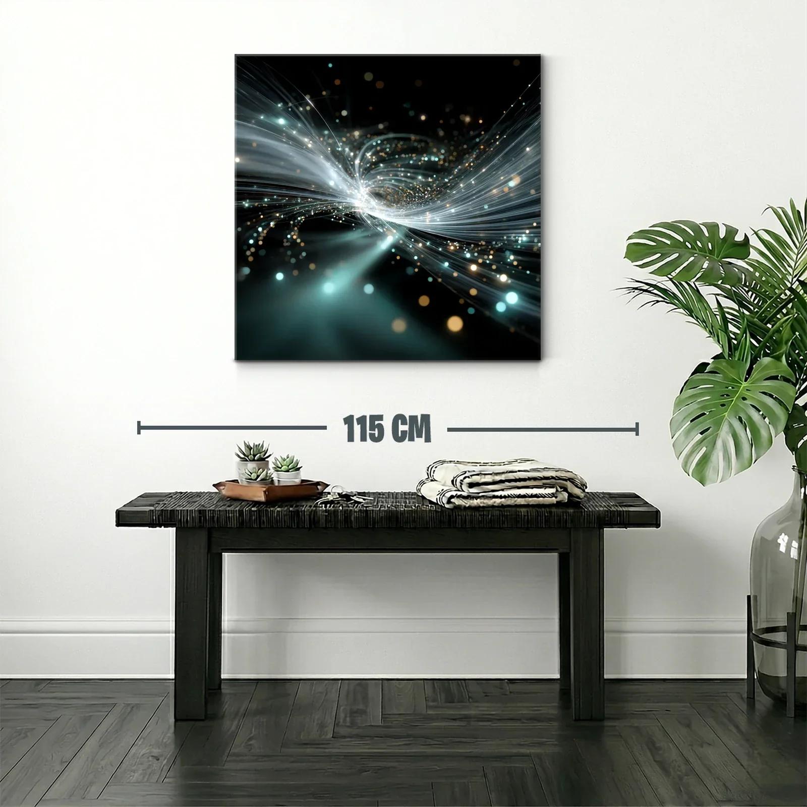 Explosión de Luz y Movimiento en Espacio Cósmico — miniatura 2