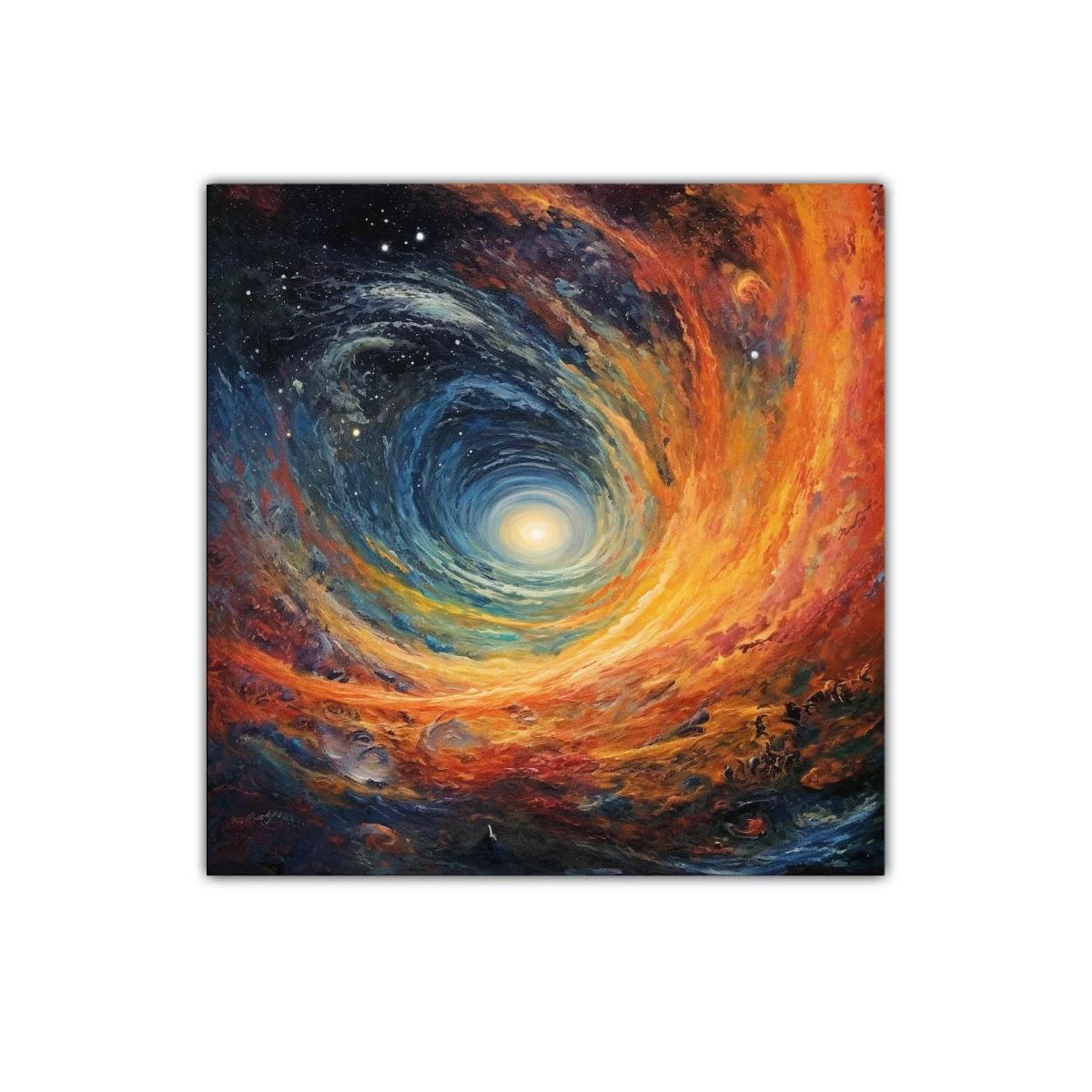 Tormenta Cósmica de Luz y Color sobre el Espacio — imagen principal