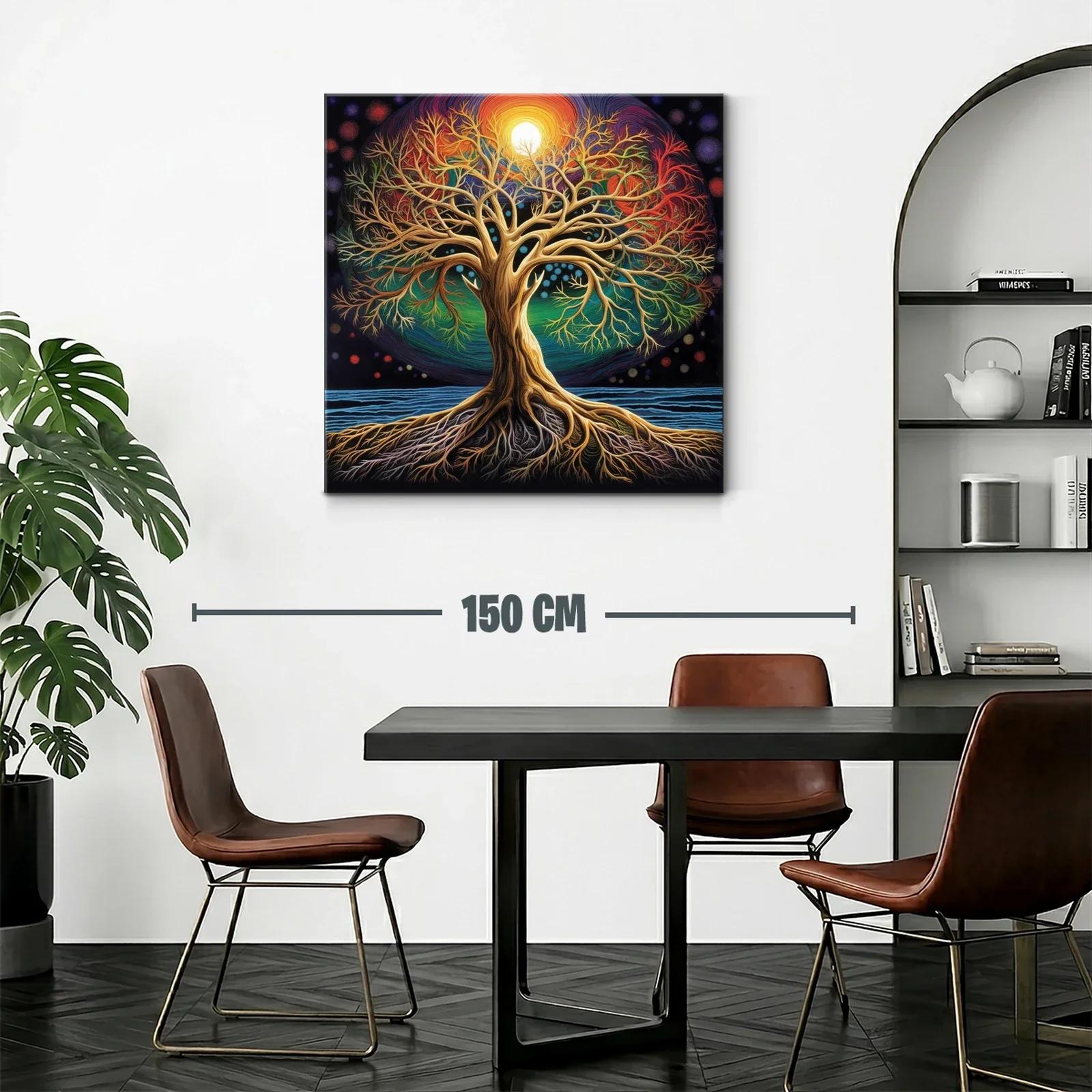 Árbol de la vida con energía vibrante y raíces expansivas — miniatura 2