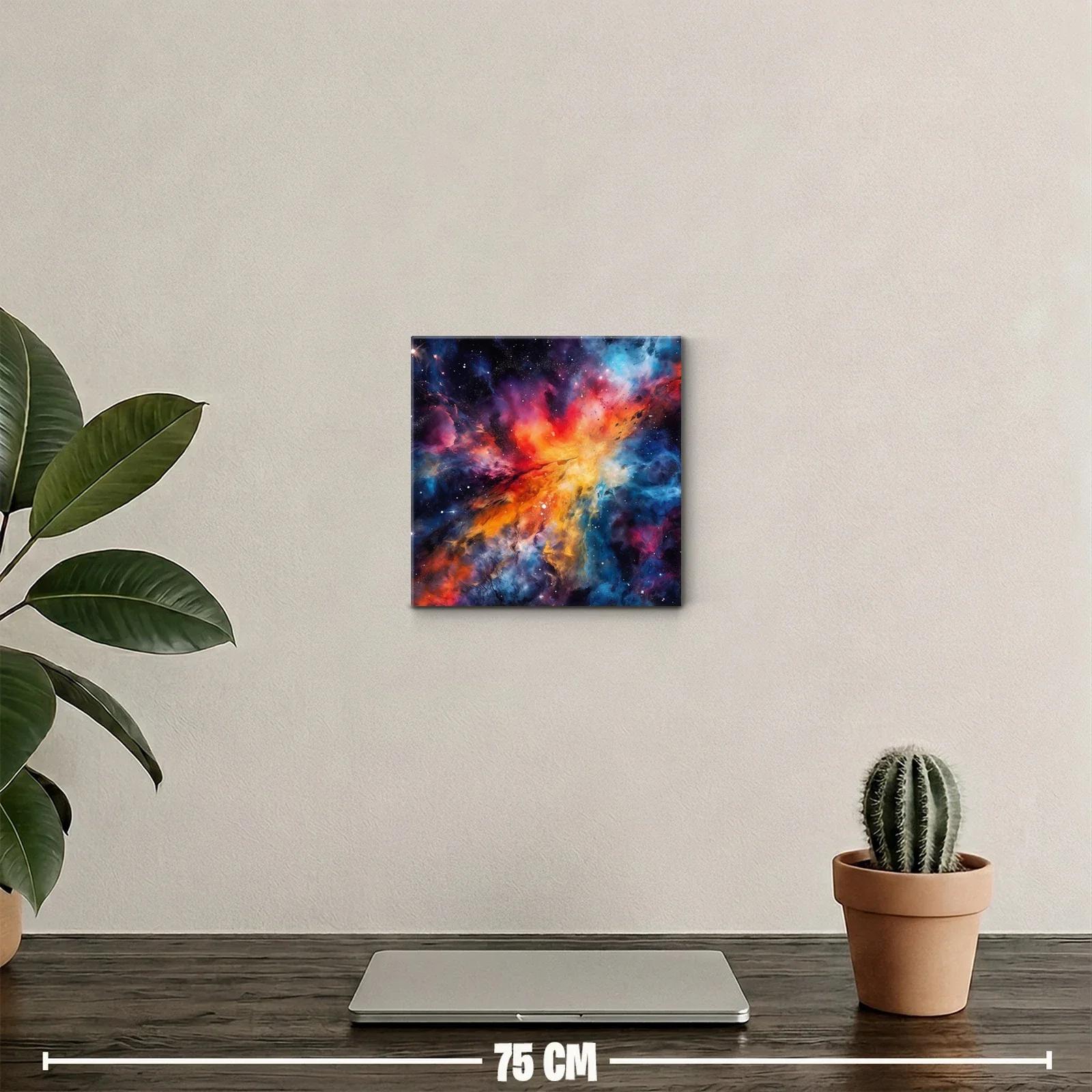Estallido de colores intensos en galaxia vibrante — miniatura 2