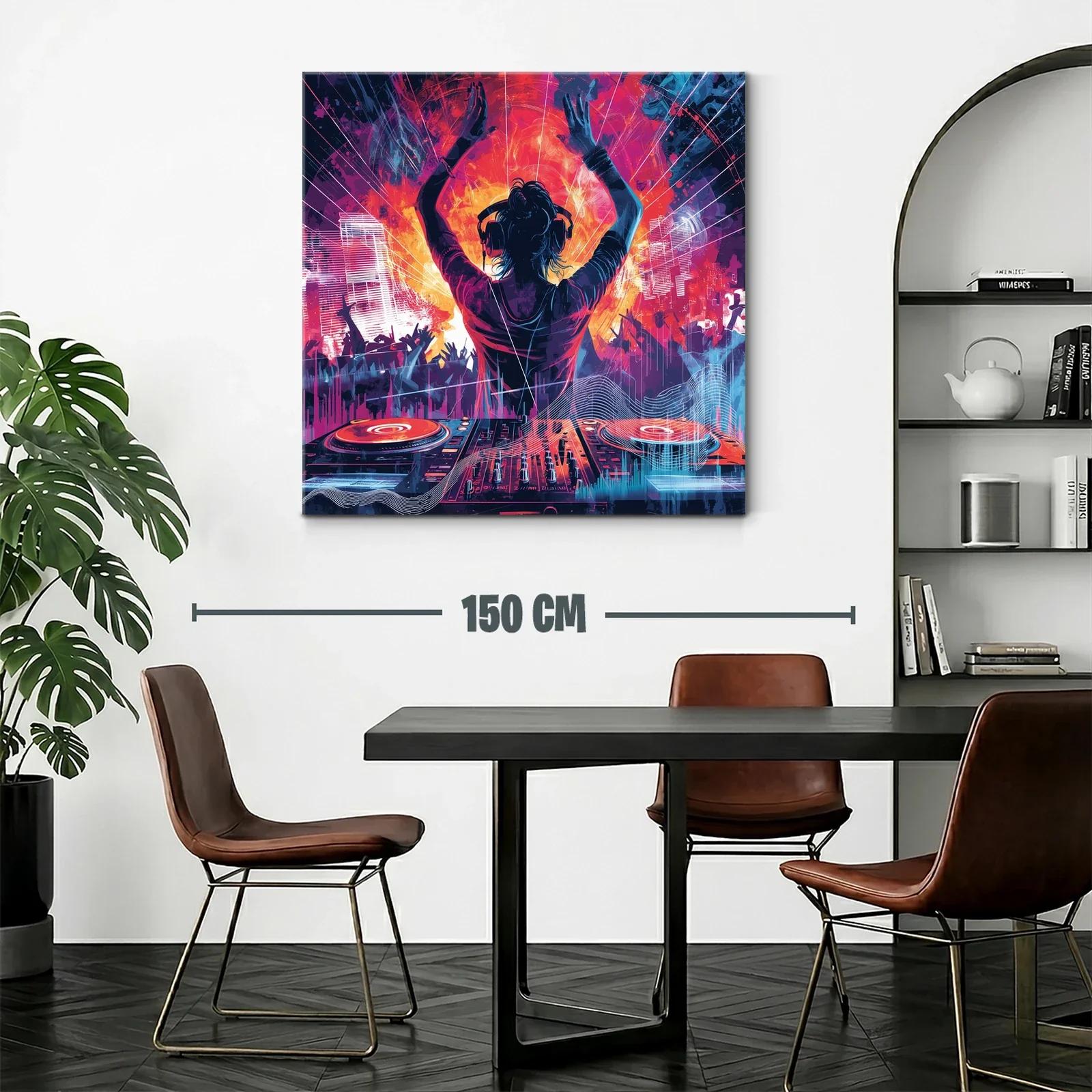 Energía Vibrante de DJ en Concierto Nocturno — miniatura 2