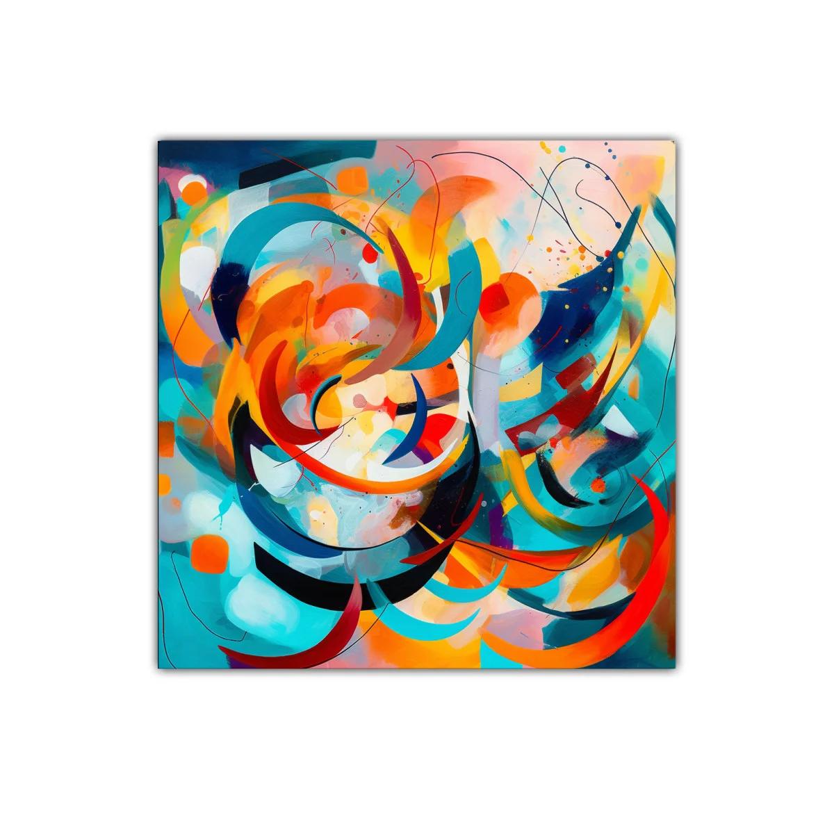 Energía y movimiento en colores vibrantes y dinámicos — miniatura 1
