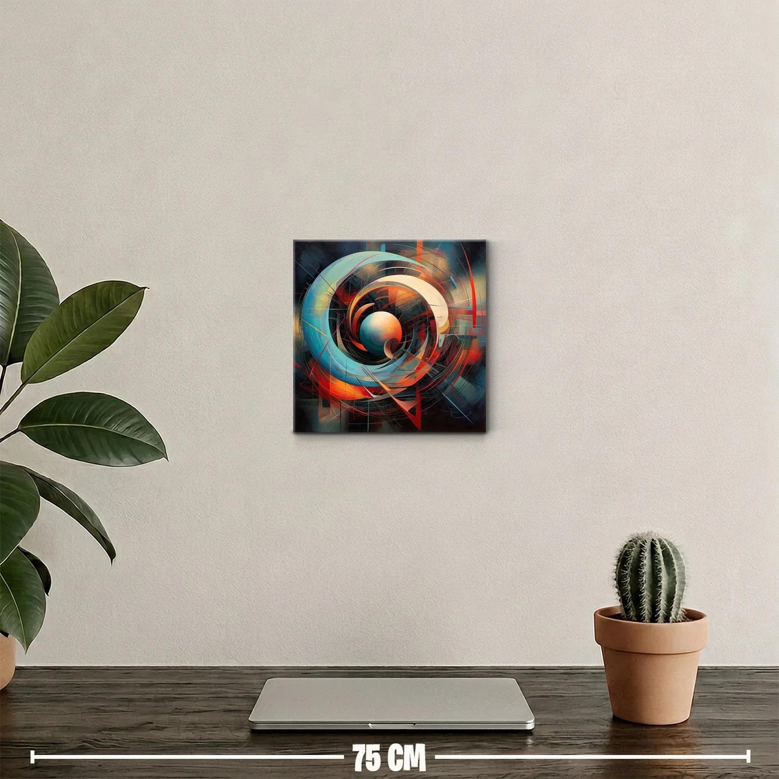 Explosión de formas y colores en movimiento dinámico — miniatura 2