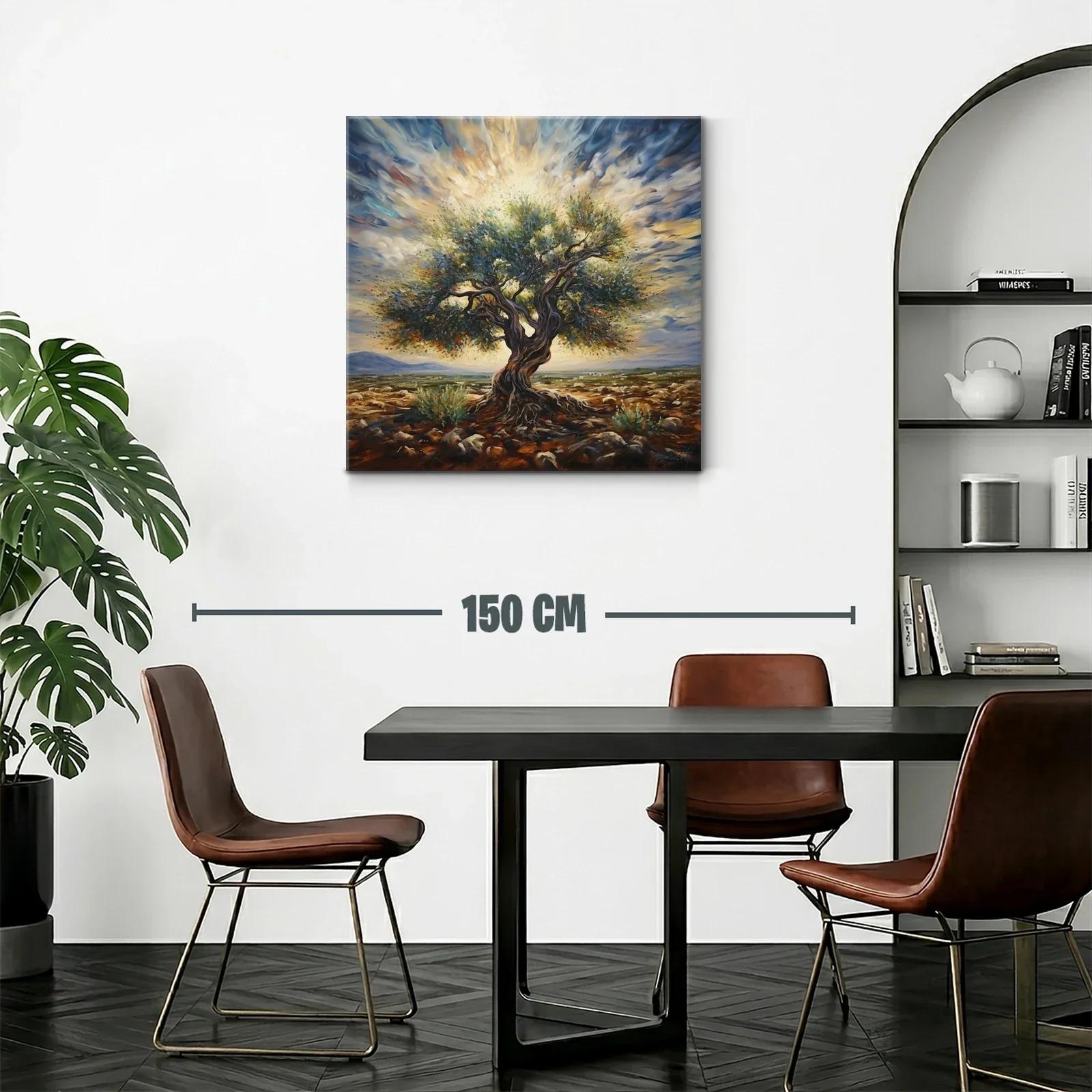 Árbol de vida con luz radiante en paisaje sereno — miniatura 2