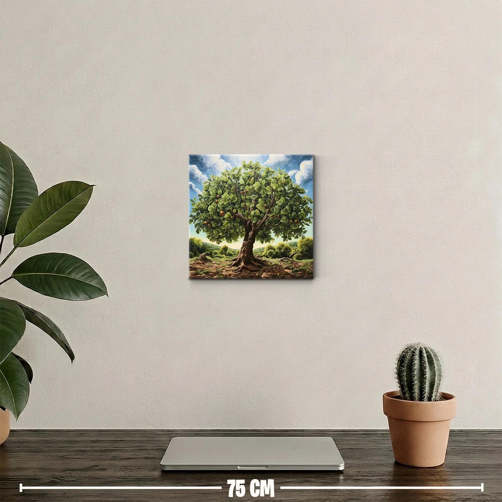 Árbol frondoso con frutos bajo un cielo luminoso y abierto — miniatura 2