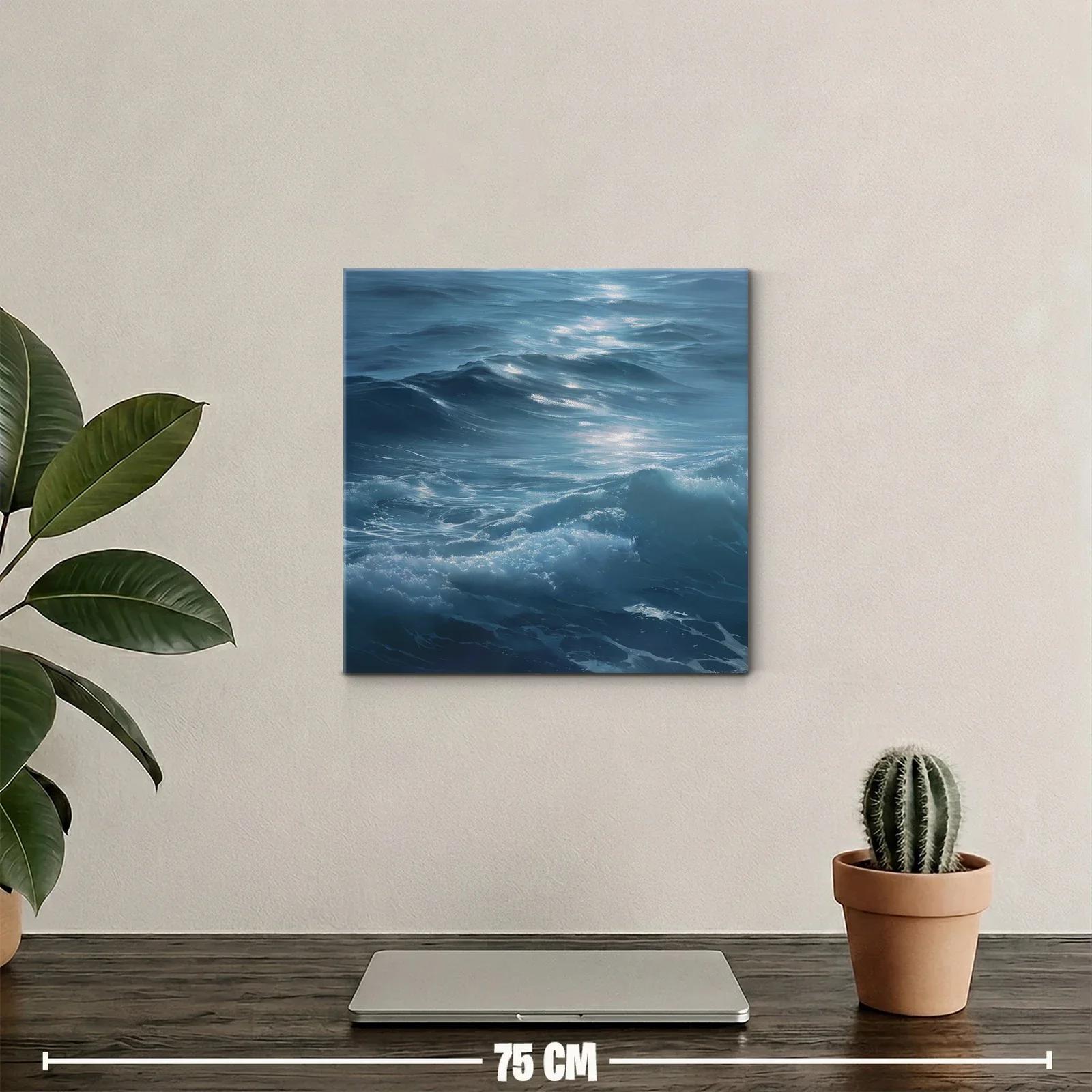 Serenidad del mar en un reflejo azul profundo — miniatura 2