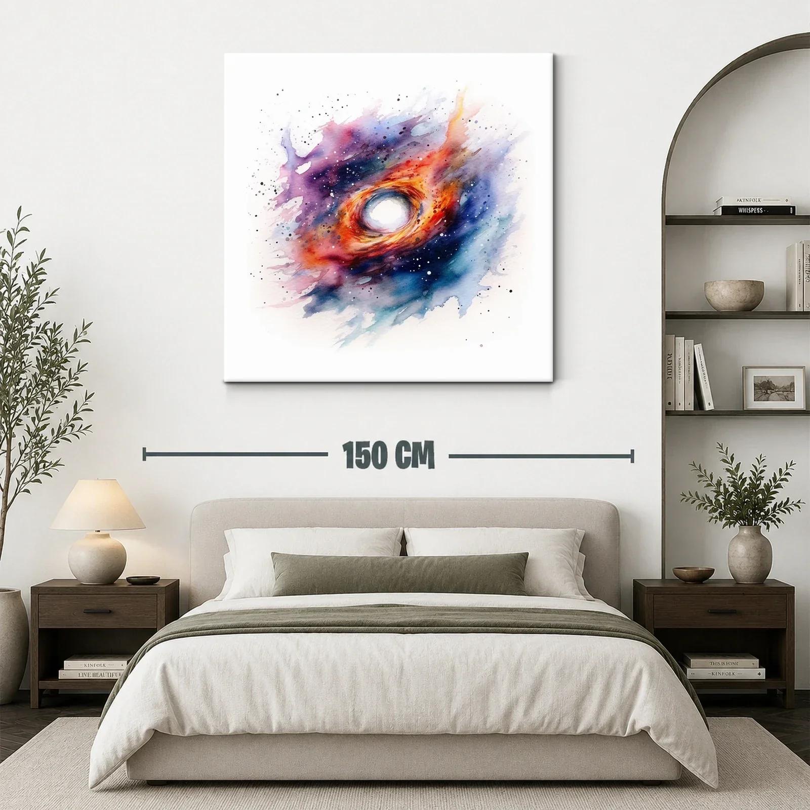 Explosión Cósmica en Tonos Vivos y Contemplativos — miniatura 3