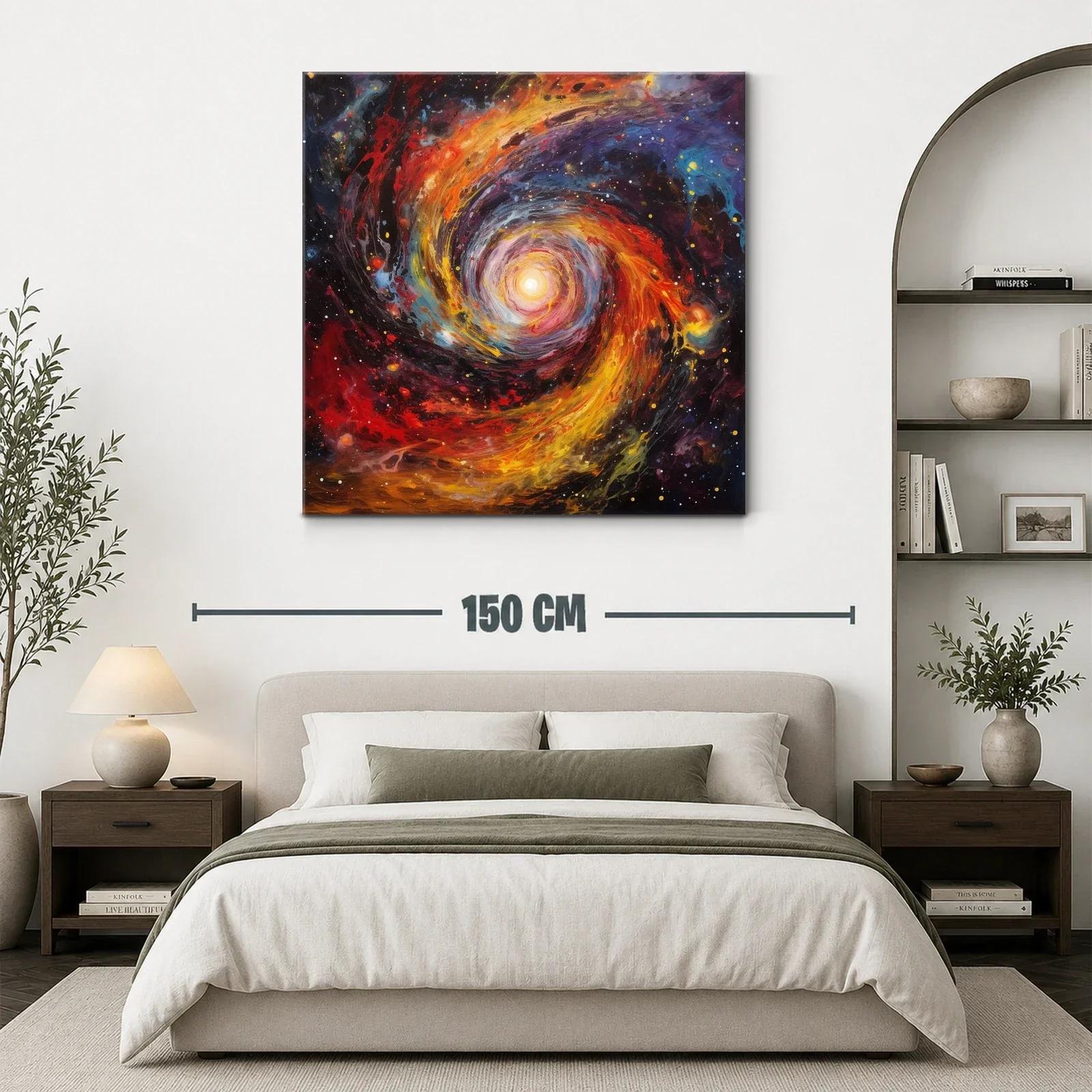Tormenta de luz en espiral cósmica vibrante — miniatura 3