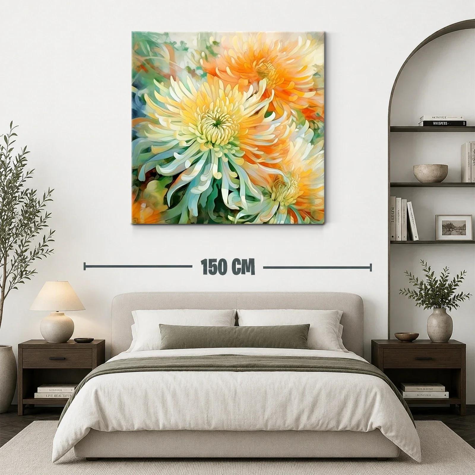 Explosión Floral en Amarillos y Naranjas Vibrantes — miniatura 3