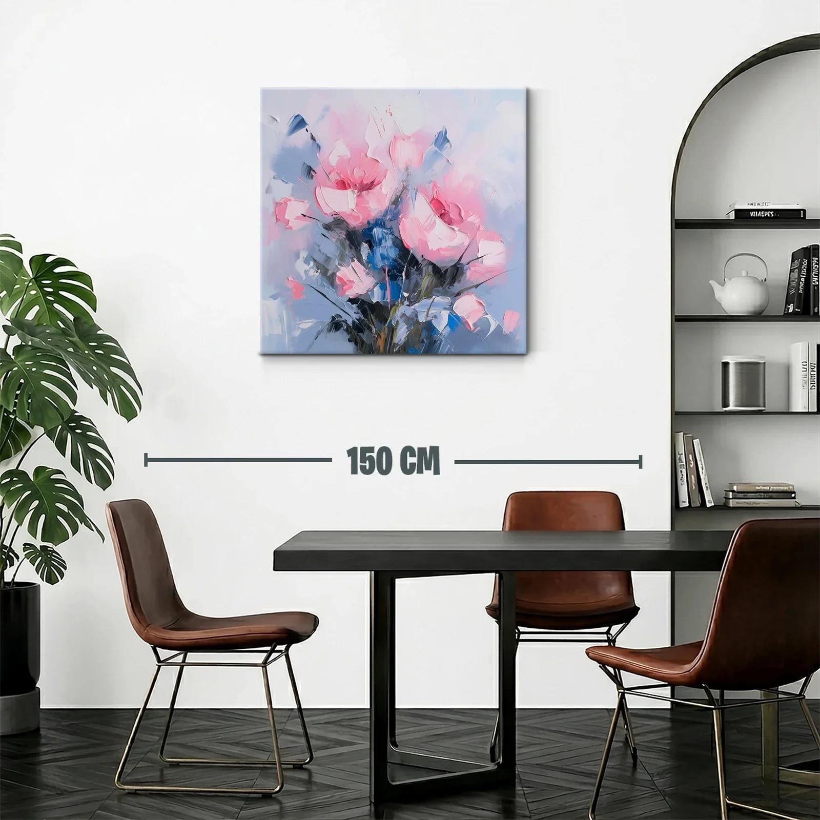 Bello bouquet floral en tonos suaves y elegantes — miniatura 2