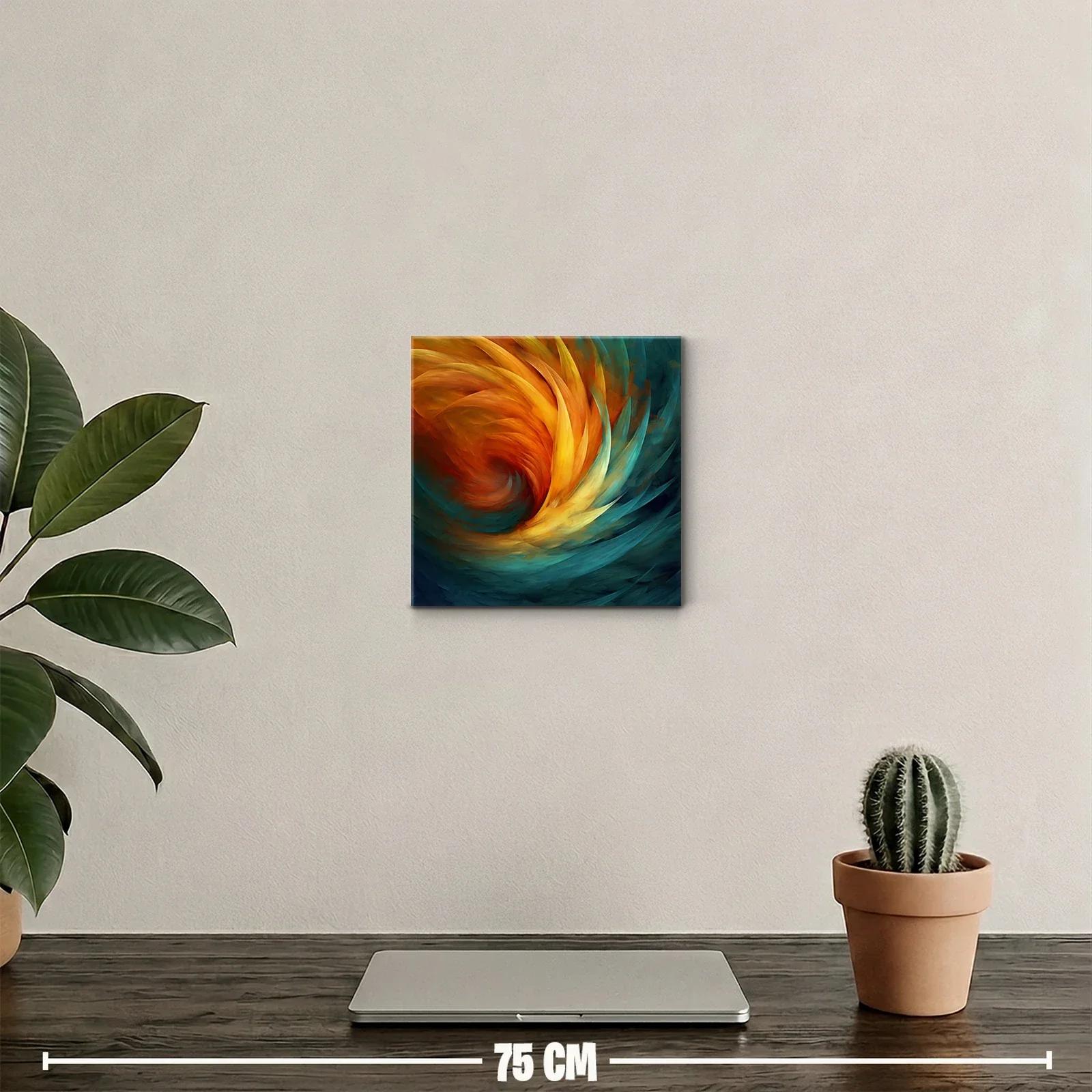 Explosión de color con formas abstractas en movimiento — miniatura 2