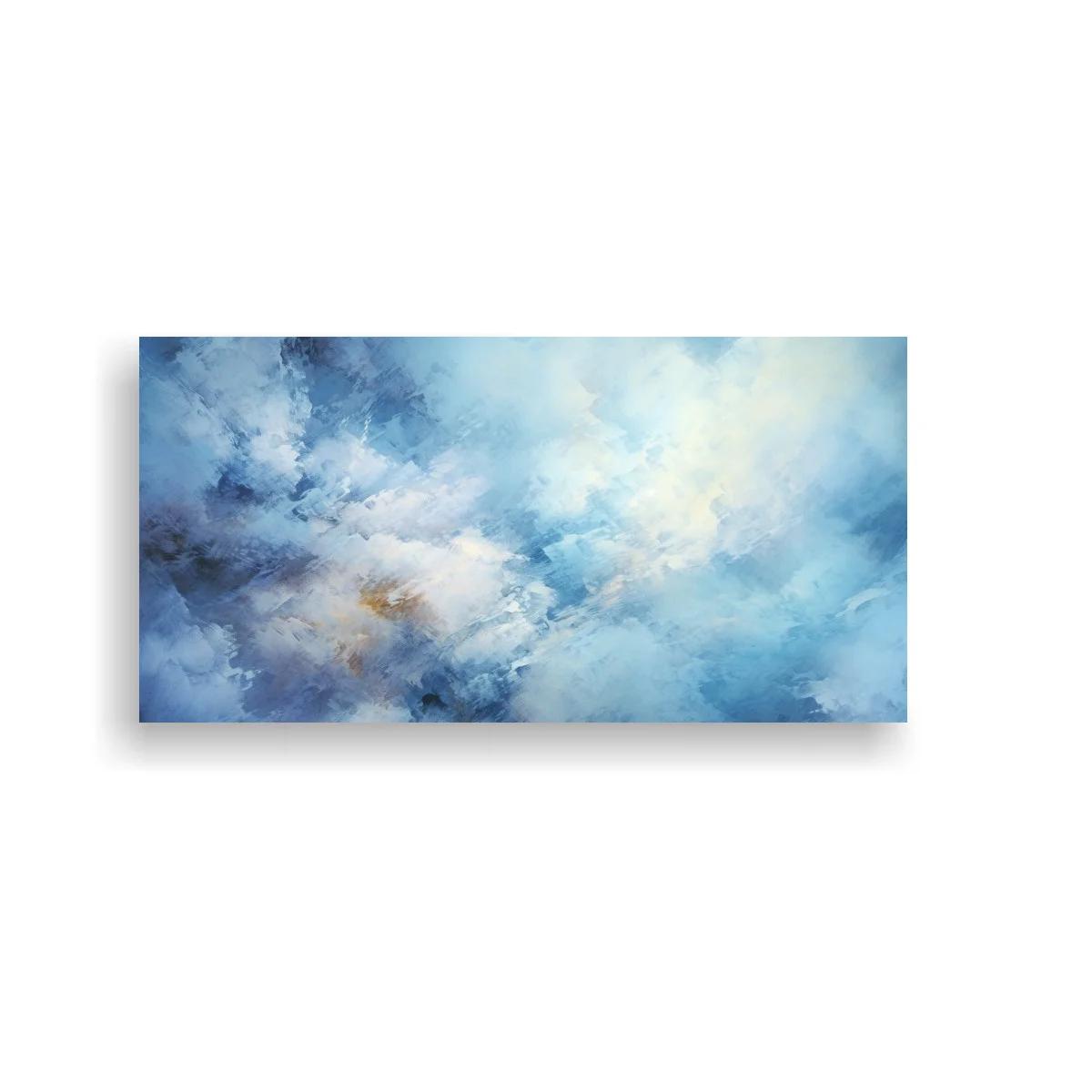 Cuadro nubes etéreas en veladuras suaves — imagen principal