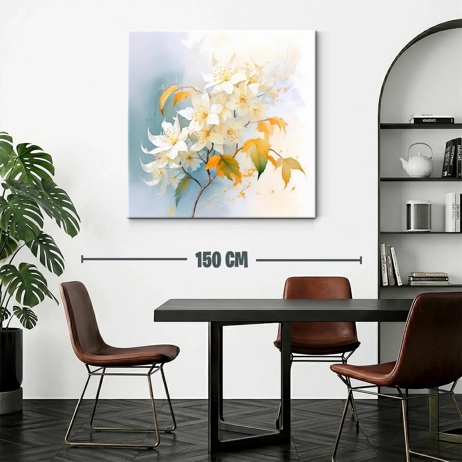 Ramo de flores delicadas con tonos cálidos y suaves — miniatura 2
