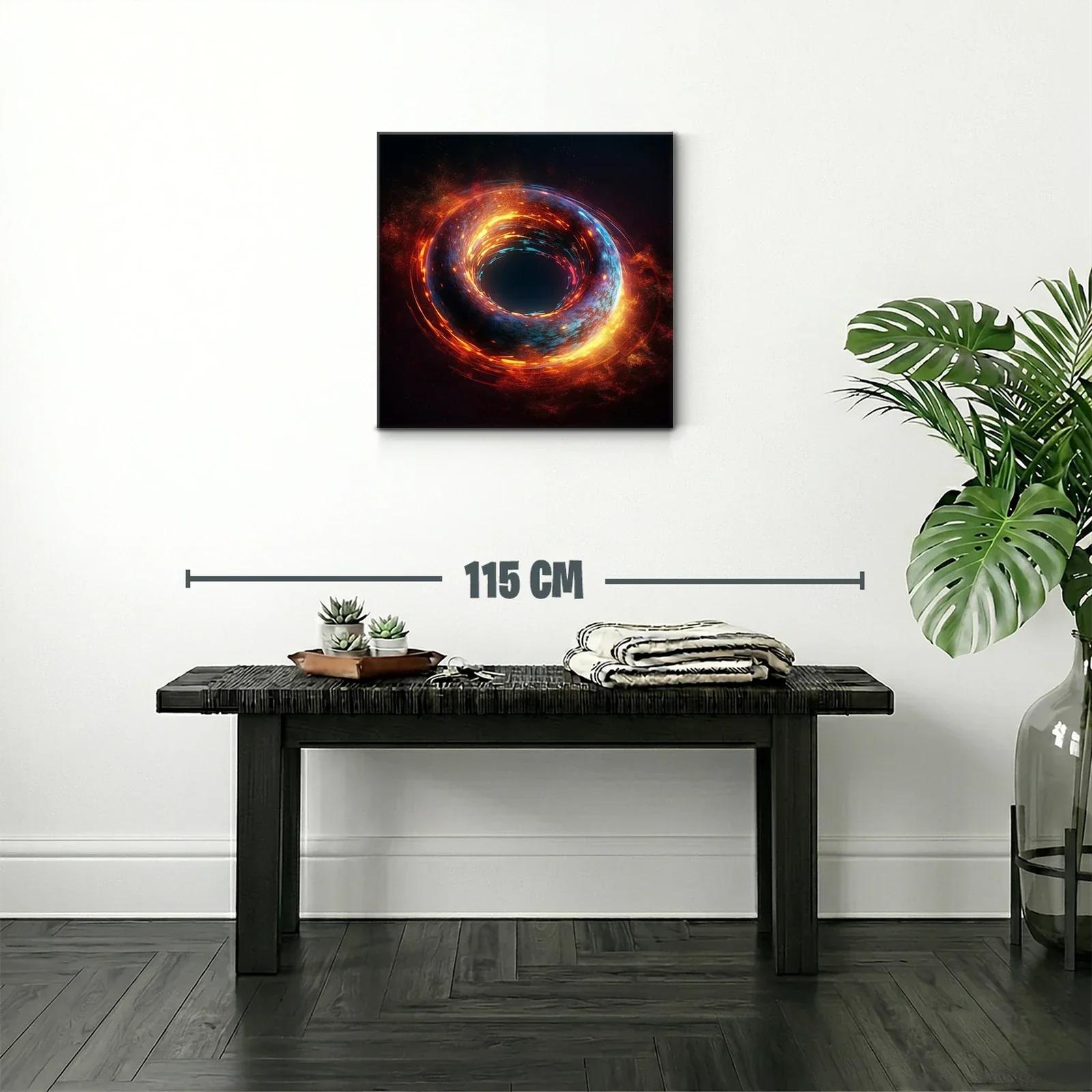 Explosión de energía cósmica en espiral vibrante — miniatura 2