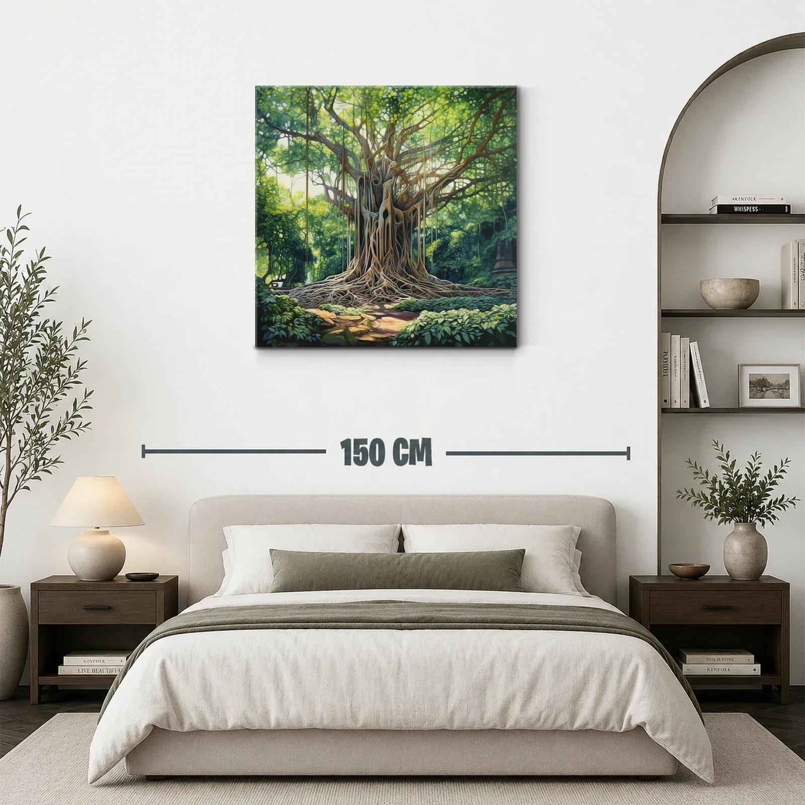 Impresionante árbol antiguo bajo la luz del sol — miniatura 3