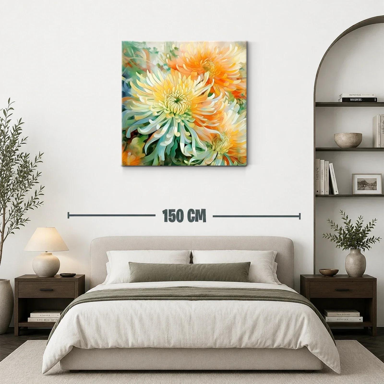 Explosión Floral en Amarillos y Naranjas Vibrantes — miniatura 3