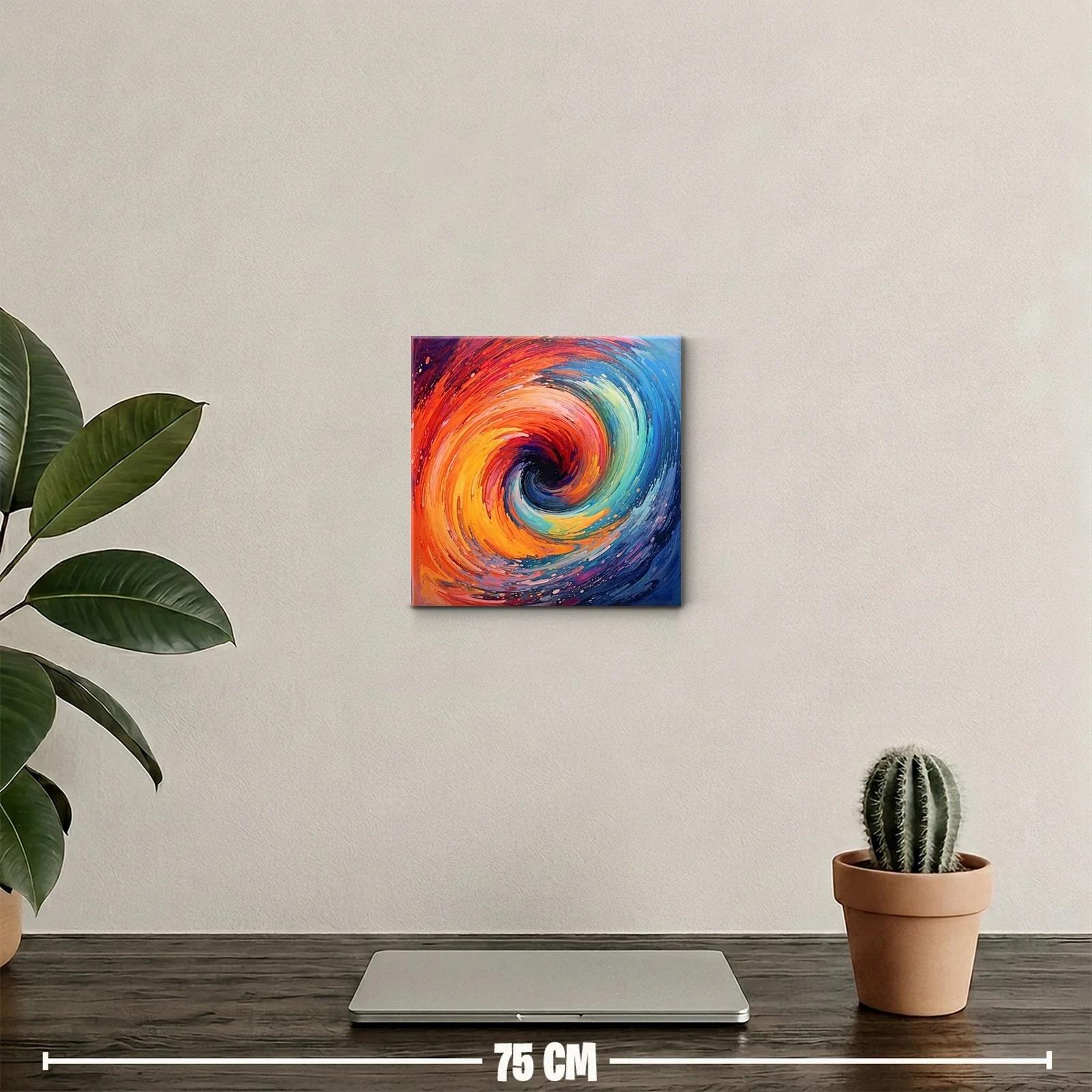 Remolino de colores vibrantes con impacto visual poderoso — miniatura 2