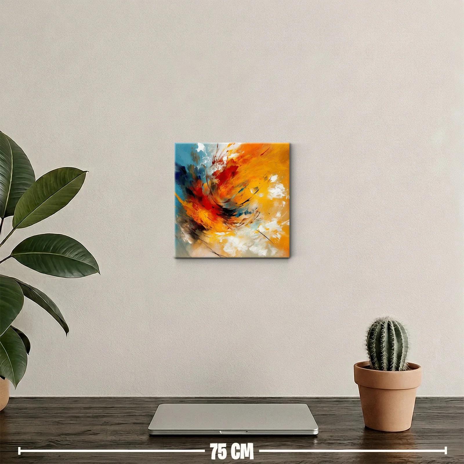 Explosión de color vibrante en diseño abstracto dinámico — miniatura 2