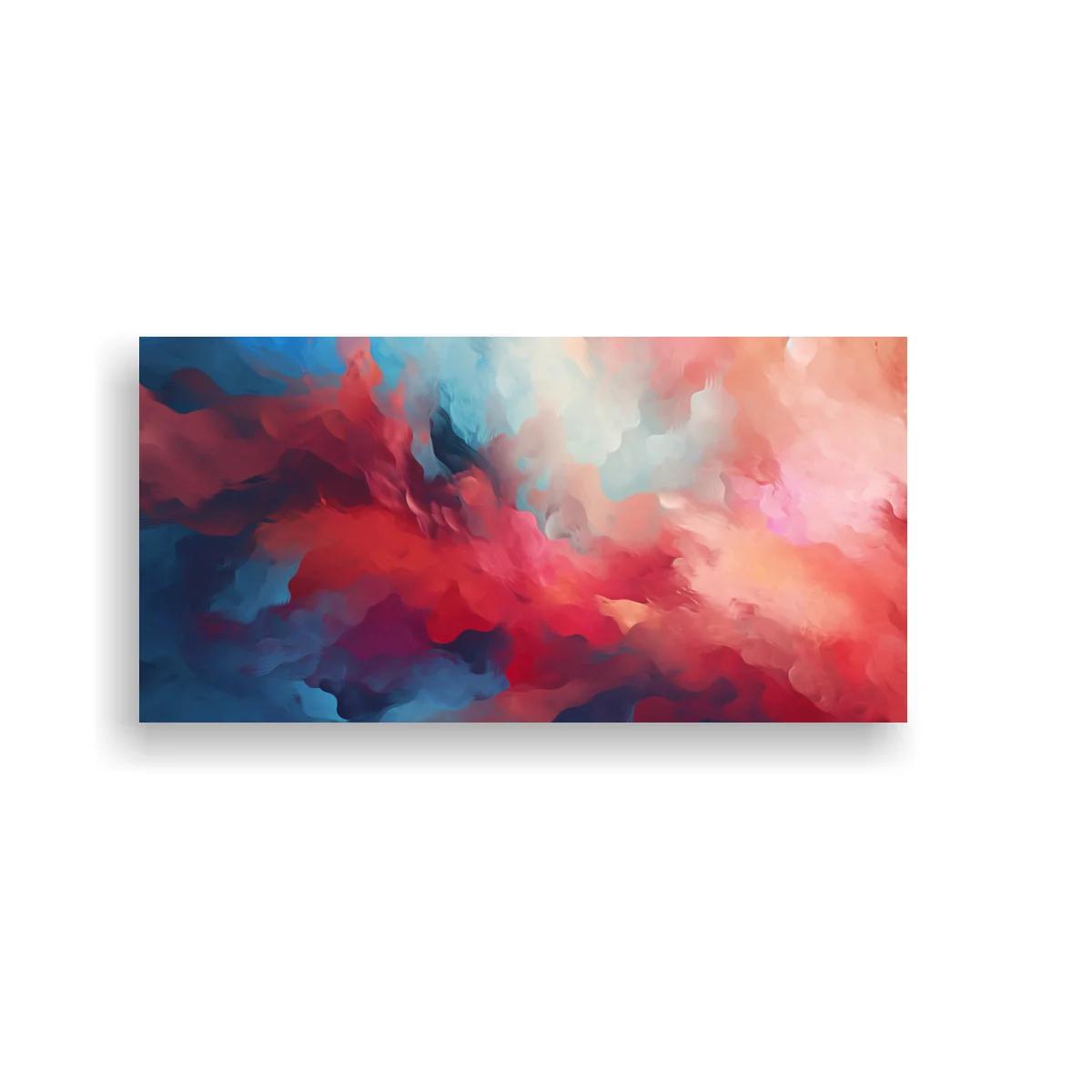 Cuadro nubes de color en bruma fluida — imagen principal