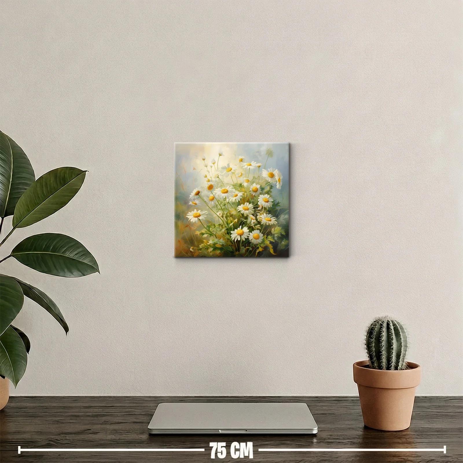 Ramo de margaritas en tonos suaves y luminosos — miniatura 2