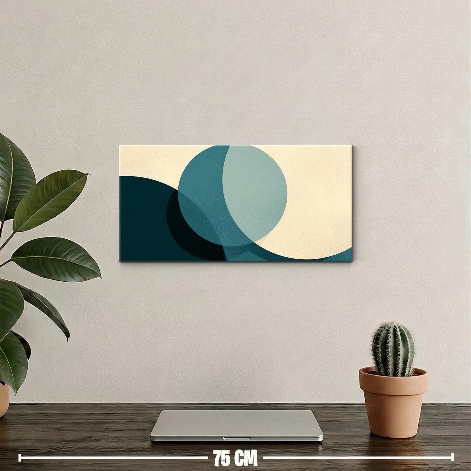 Cuadro de círculos superpuestos en formato horizontal — miniatura 2
