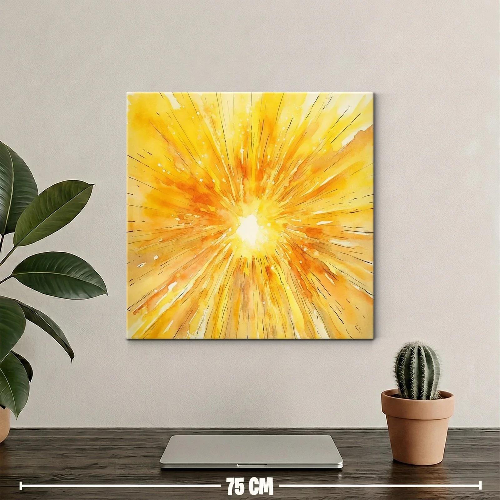 Explosión de Luz y Calidez en Tonos Amarillos y Naranjas — miniatura 2