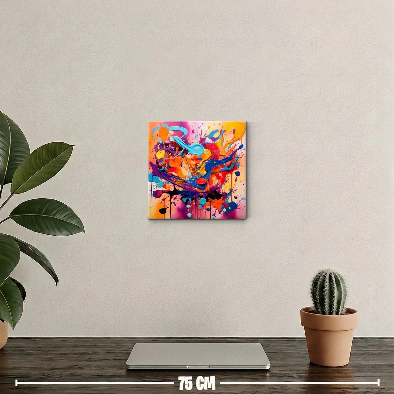 Estallido de colores vibrantes y movimiento dinámico — miniatura 2