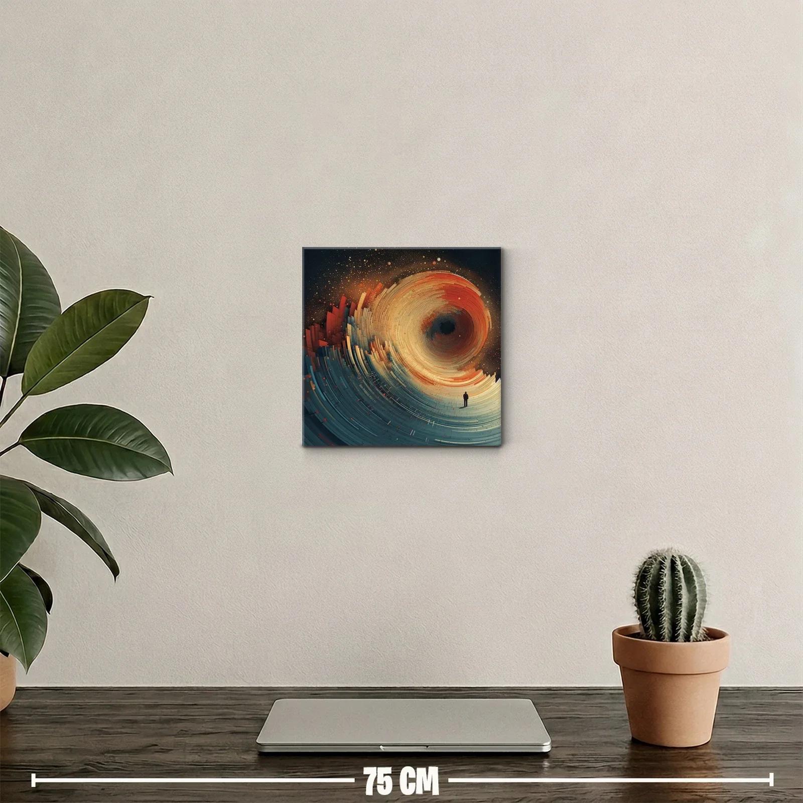 Arte abstracto con remolino de colores intensos — miniatura 2