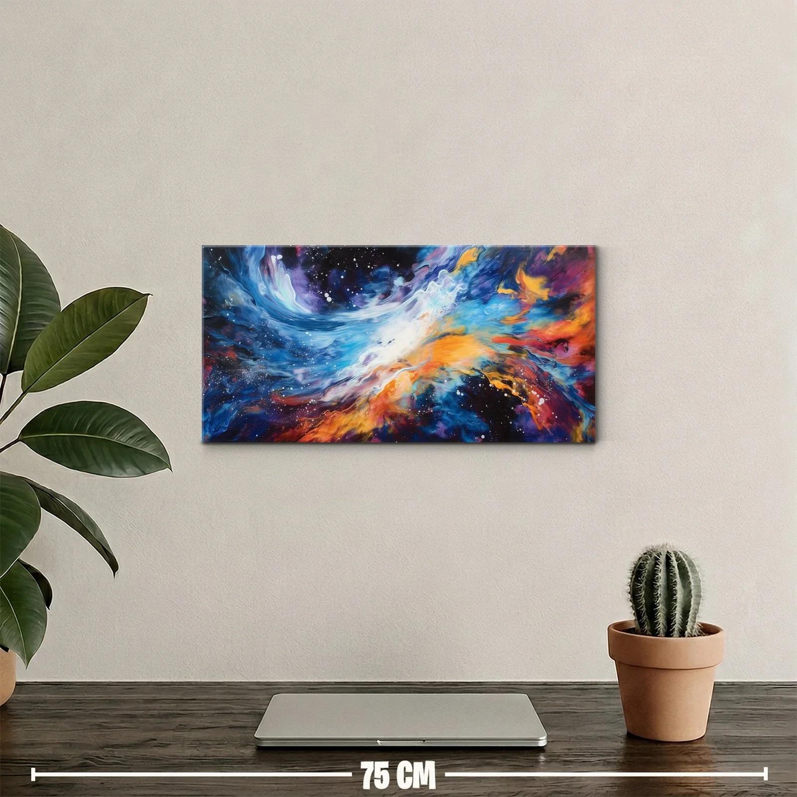 Cuadro nebulosa con remolinos amplios — miniatura 2