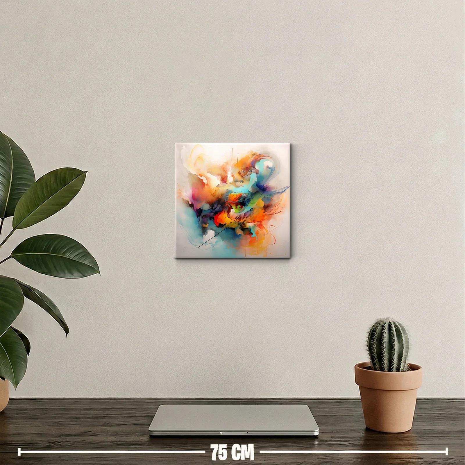 Explosión de color y movimiento abstracto vibrante — miniatura 2