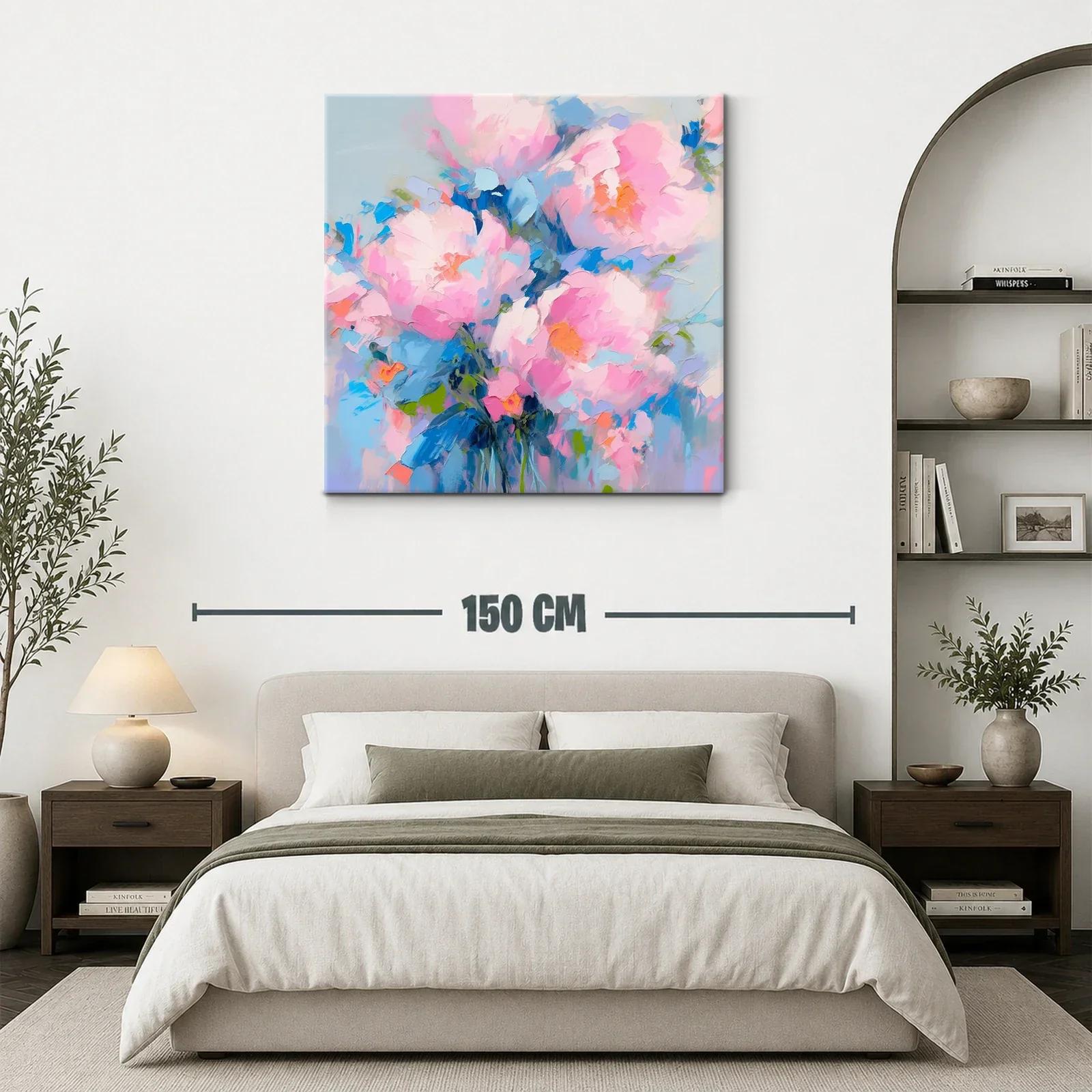 Explosión de delicadeza con flores en tonos pastel vibrantes — miniatura 3