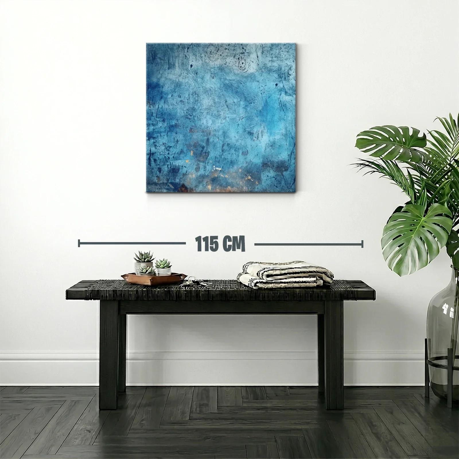 Inspiración abstracta en tonos azules y grises — miniatura 2