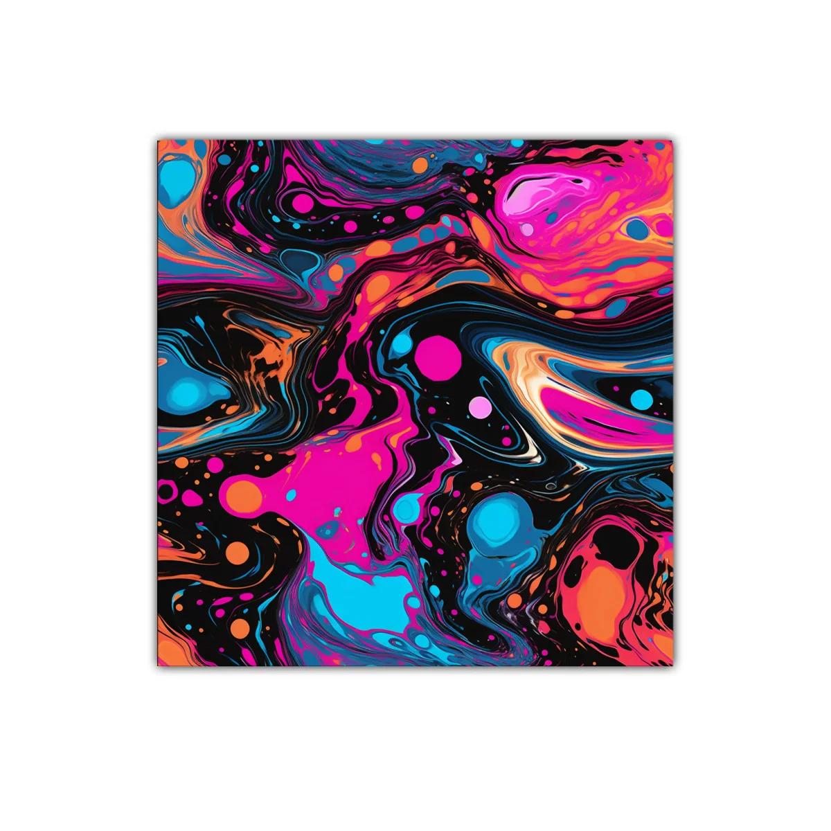 Explosión de colores vibrantes en estética abstracta — miniatura 1